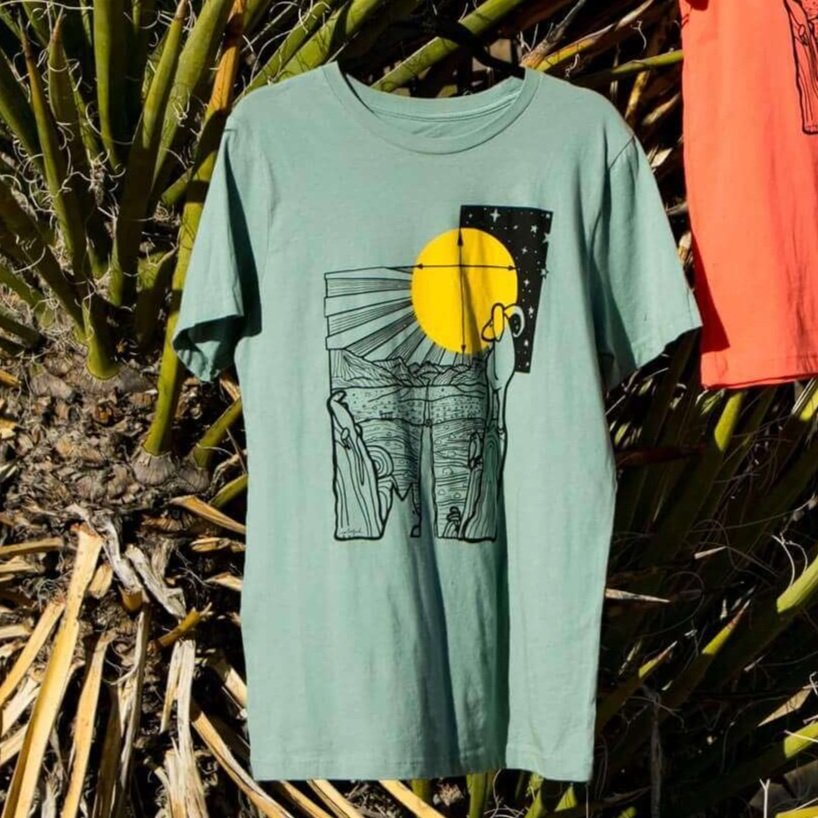 Safe Travels Desert T-shirt - Sage