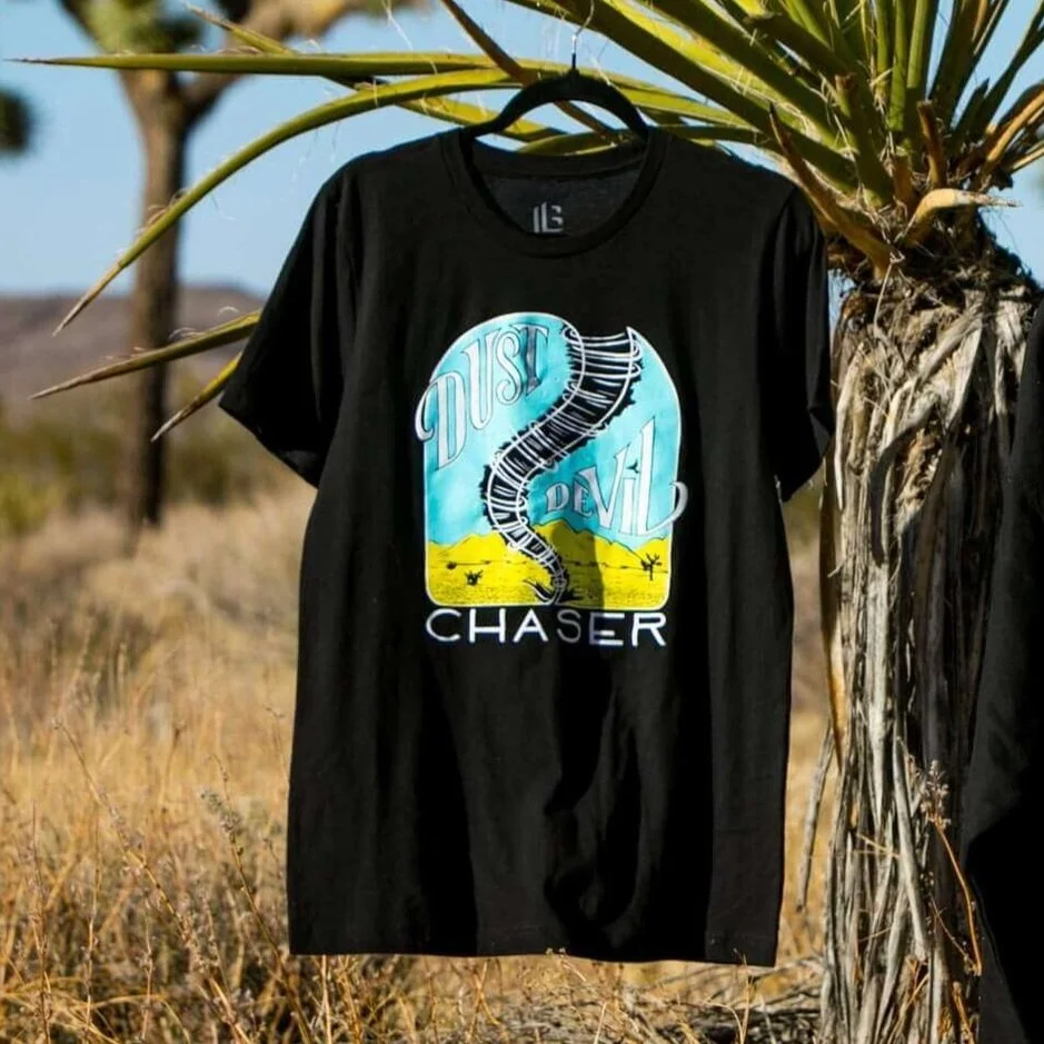 Dust Devil Chaser T-shirt - Black