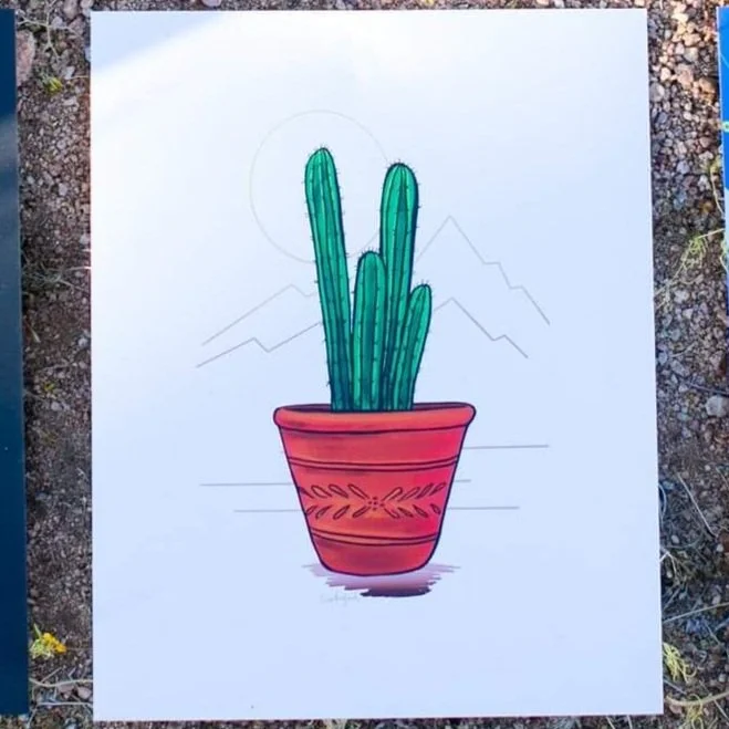San Pedro Cactus 8x10 Print
