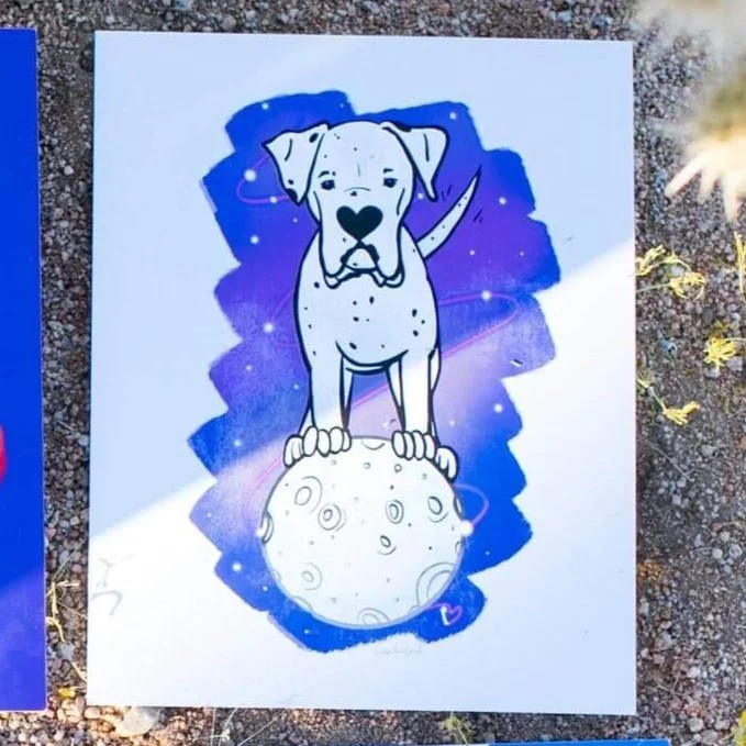 Lunar on the Moon 8x10 Print