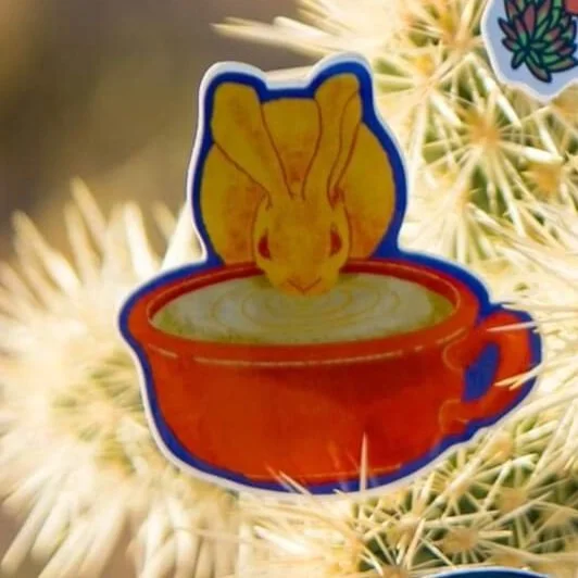 Fika Bunny Sticker