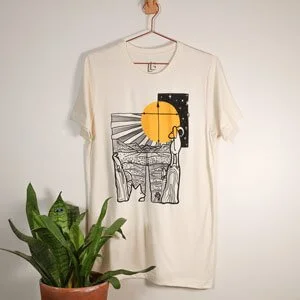 Safe Travels Desert T-shirt - Ivory