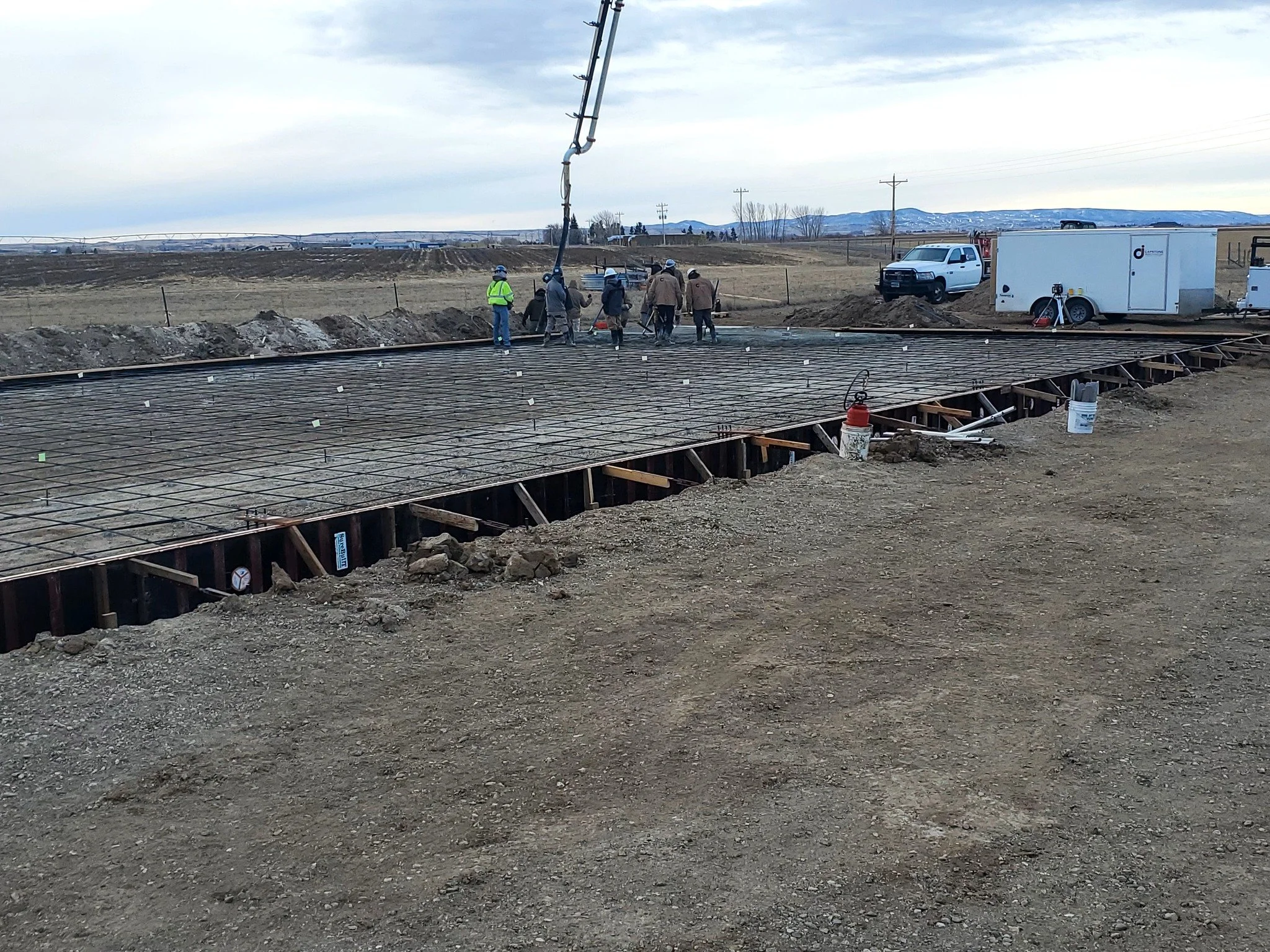 Large Slab rebar