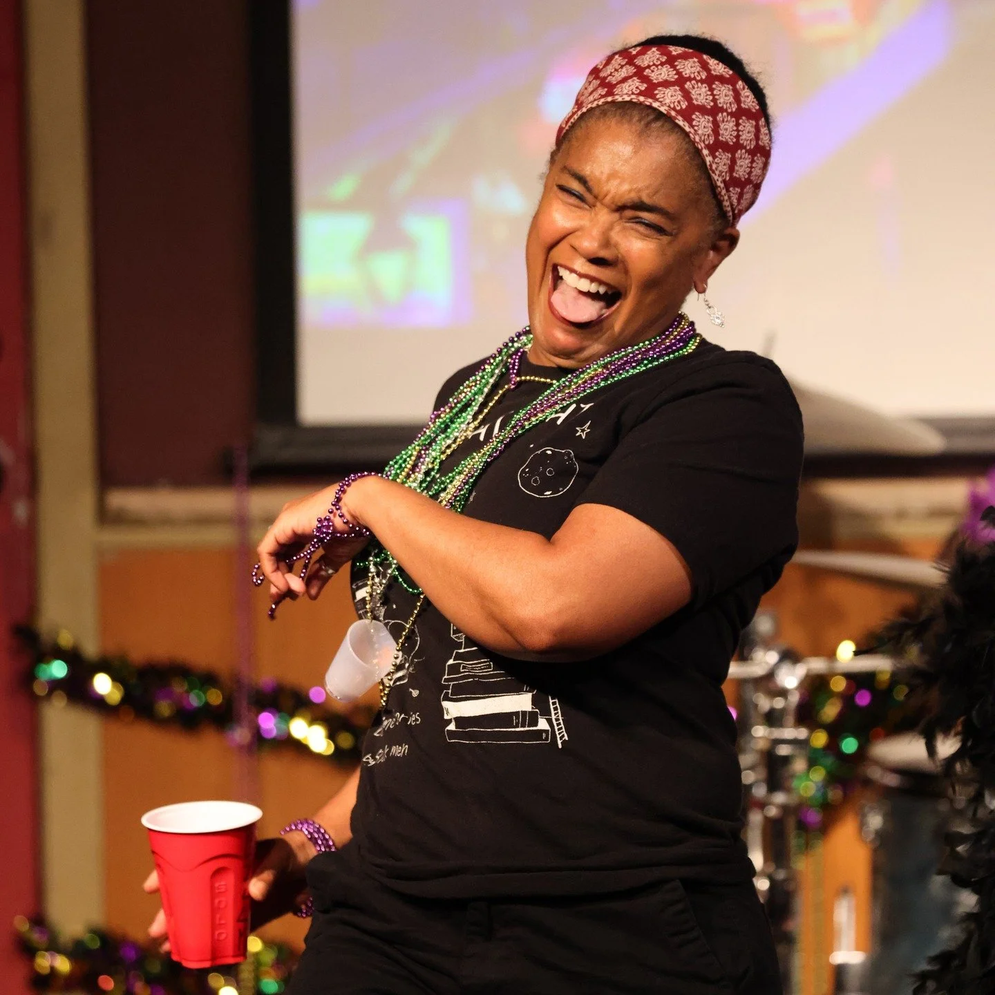 Our next Varietyvillian is Suzanne Nichols! Suzanne lends her powerful voice and comedic timing to our fair city, not to mention starring as our own Aunt Dicey's BFF, Irene. To see more of her work alongside the rest of Varietyville, check out the li