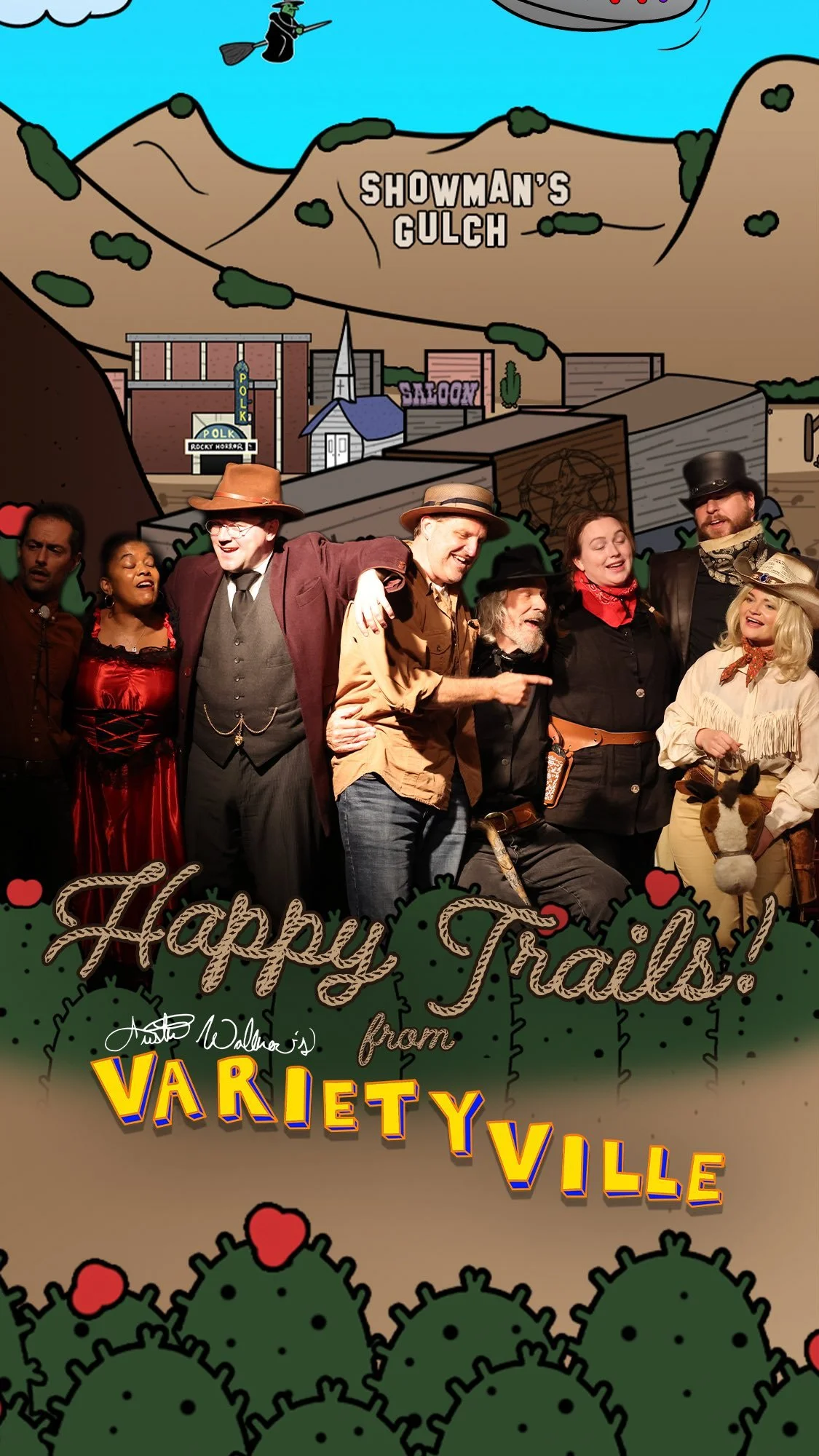 Wishing all our compadres an easy ride into the weekend! Rest up because we’ve got an action-packed week ahead as Thursday September 11th, VARIETYVILLE DIES HARD! Yippee-ki-yay!! 🤠
#linkinbio #happytrails #wildwest #cowboys #geneautry #varie