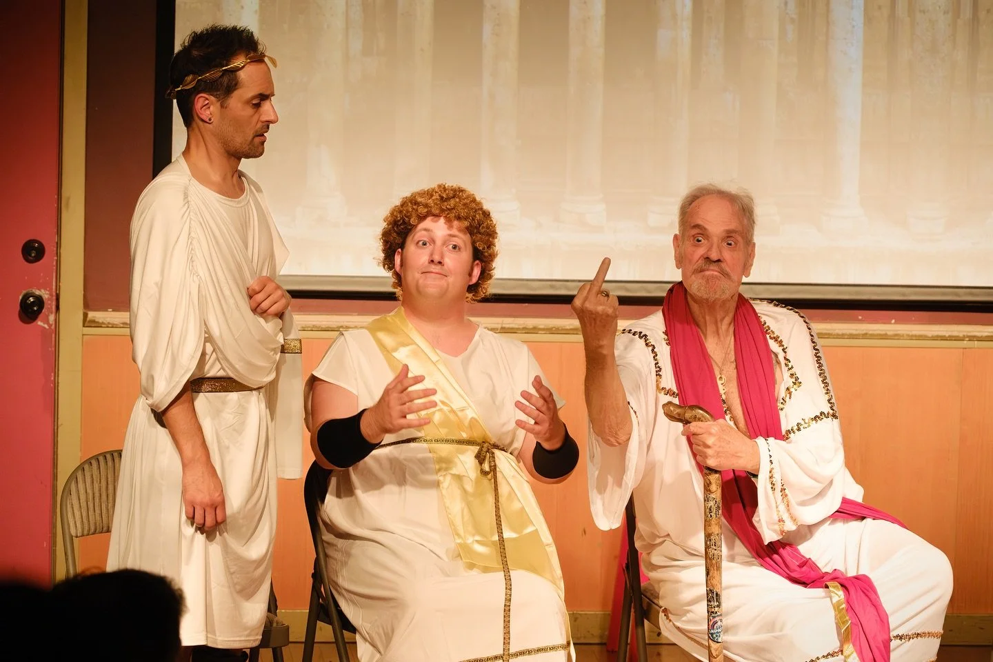 That Monday feelin’.
📸: @adamk7861
#varietyshow #mcgainey #sketchcomedy #losangeles #roman #monday