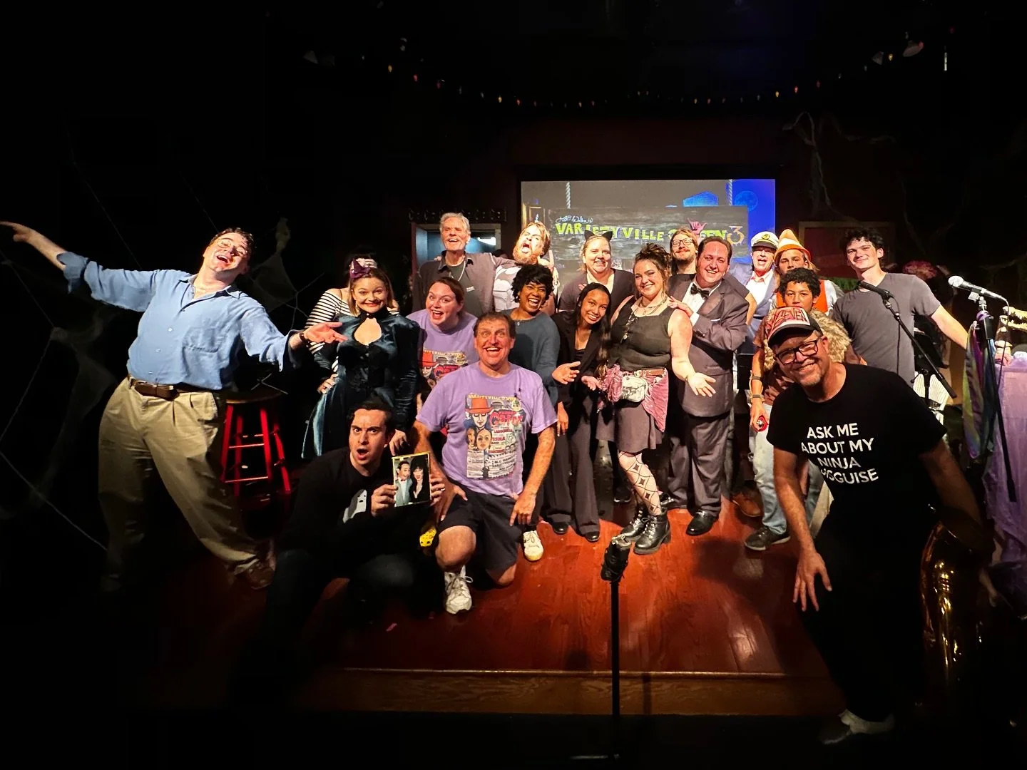 Only 365 days until next Halloween! And thanks to Trader Gator&rsquo;s fearless performance of The Time Warp&hellip; AUSTIN LIVES!! We&rsquo;ll see y&rsquo;all for our Christmas kick-off at the lovely @elysiantheater on December 3rd at 9:30pm. 👻🎃🐊