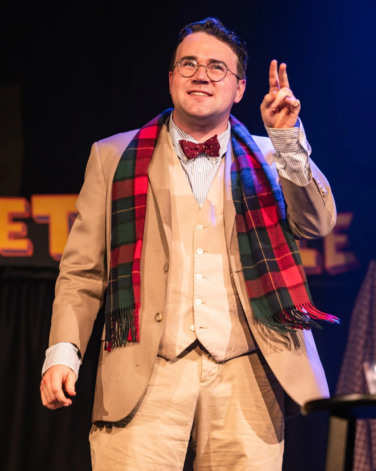 One the second say of Christmas, Varietyville gave to me&hellip; a comedian from the 1930s! See Jack Allen&rsquo;s latest set on December 22nd in A Varietyville Christmas Special on YouTube. 🎄

📸: @traviswightphotography 
📍: @elysiantheater 

#var