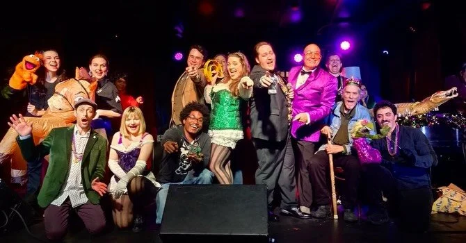 Happy Mardi Gras from Varietyville! 💜💚💛

📸 Mrs. @therealjackfancy / @traviswightphotography 

#losangeles #varietyshow #comedy mardigras