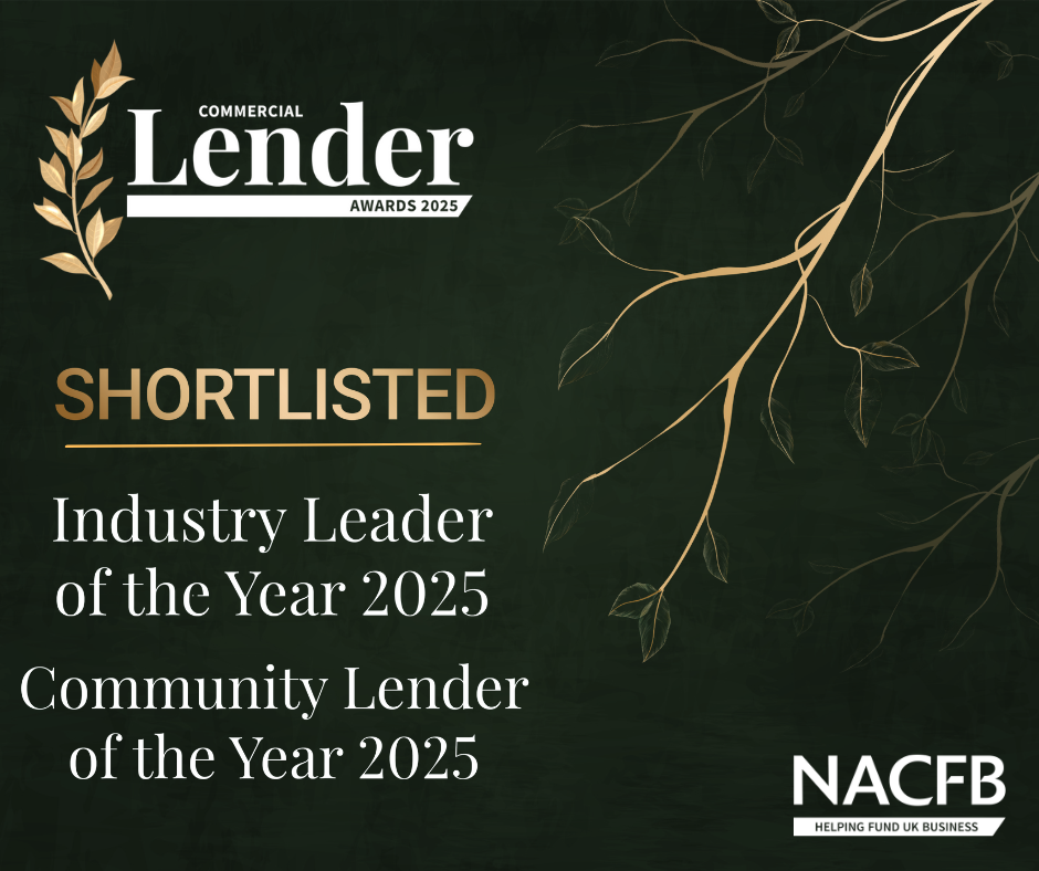 Let’s Do Business Finance Shortlisted for Community Lender of the Year and Industry Leader of the Year at 2025 NACFB Commercial Lender Awards&nbsp;