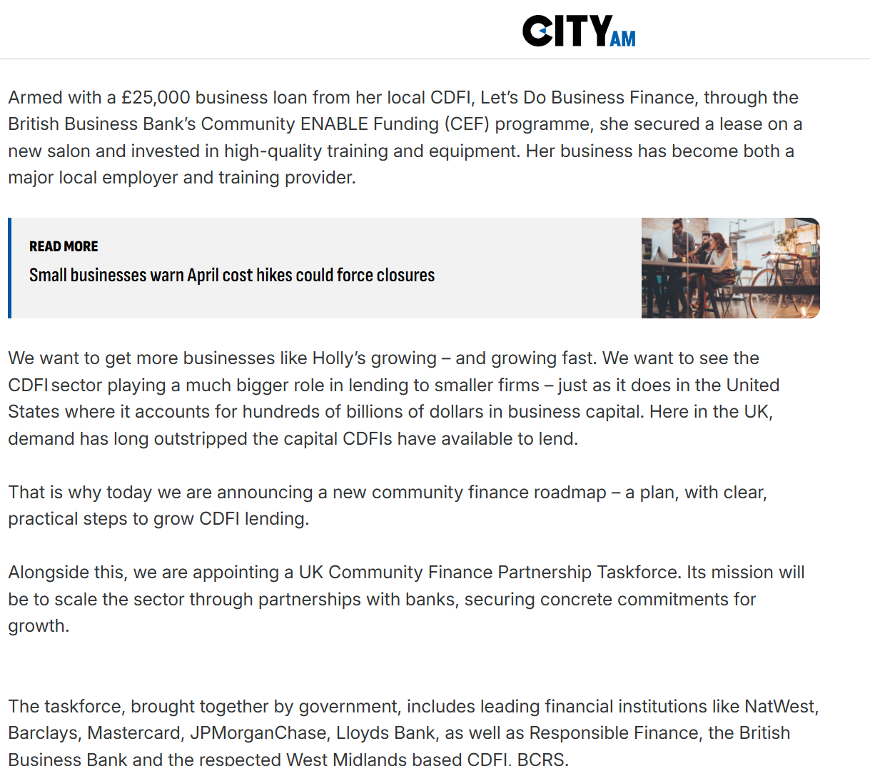 Bare Beauty Let's Do Business Finance