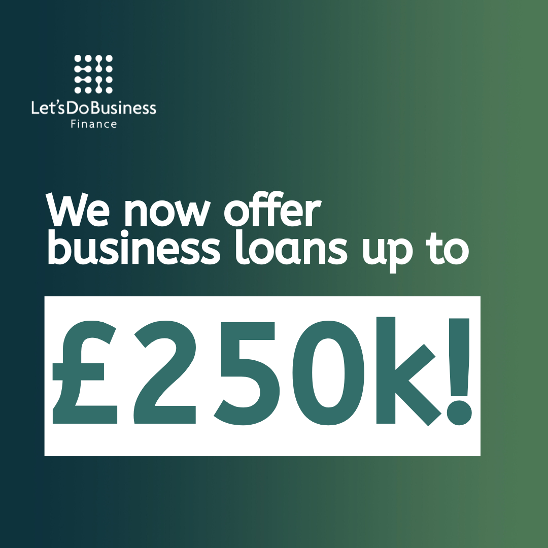 Powering business growth: We now offer business finance up to £250k!
