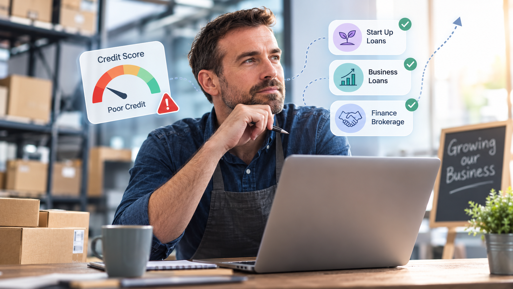 Can I Get Business Finance with Poor Credit?