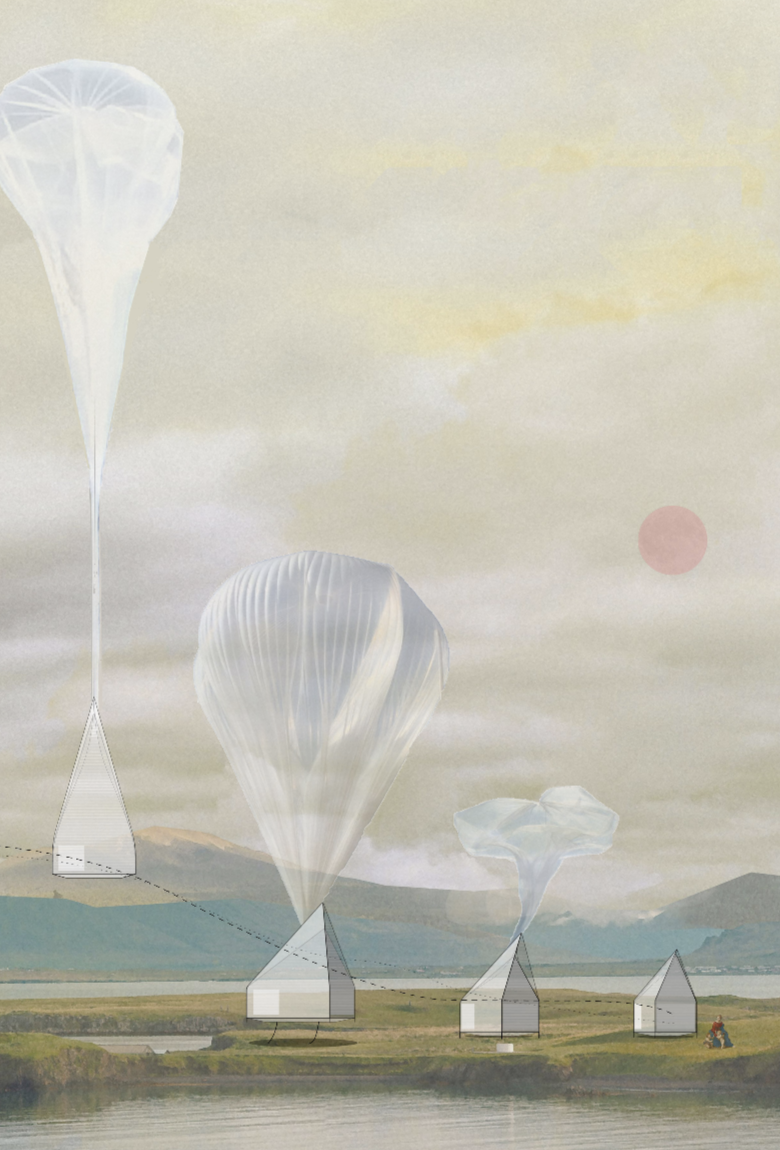 Could humans live in flying houses in 100 years time