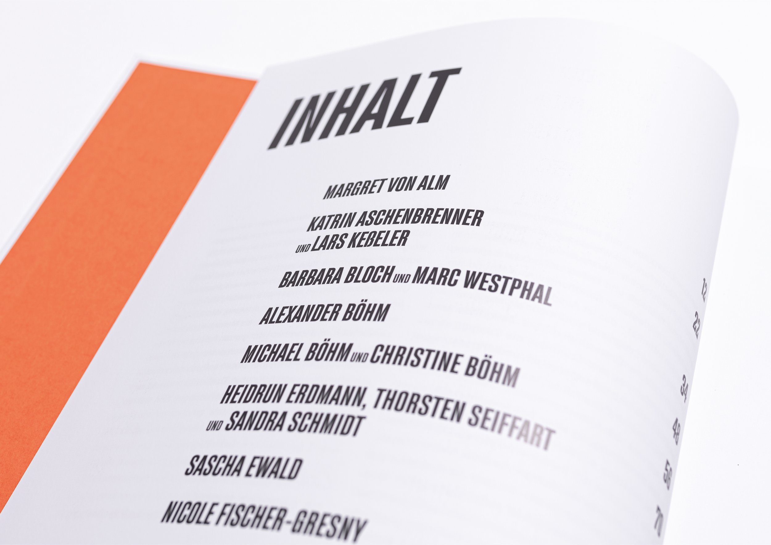Glück inklusive – Unser Leben mit Behinderung. Das Buch. Inhaltsverzeichnis. Fotografiert von Mathias Mensch.