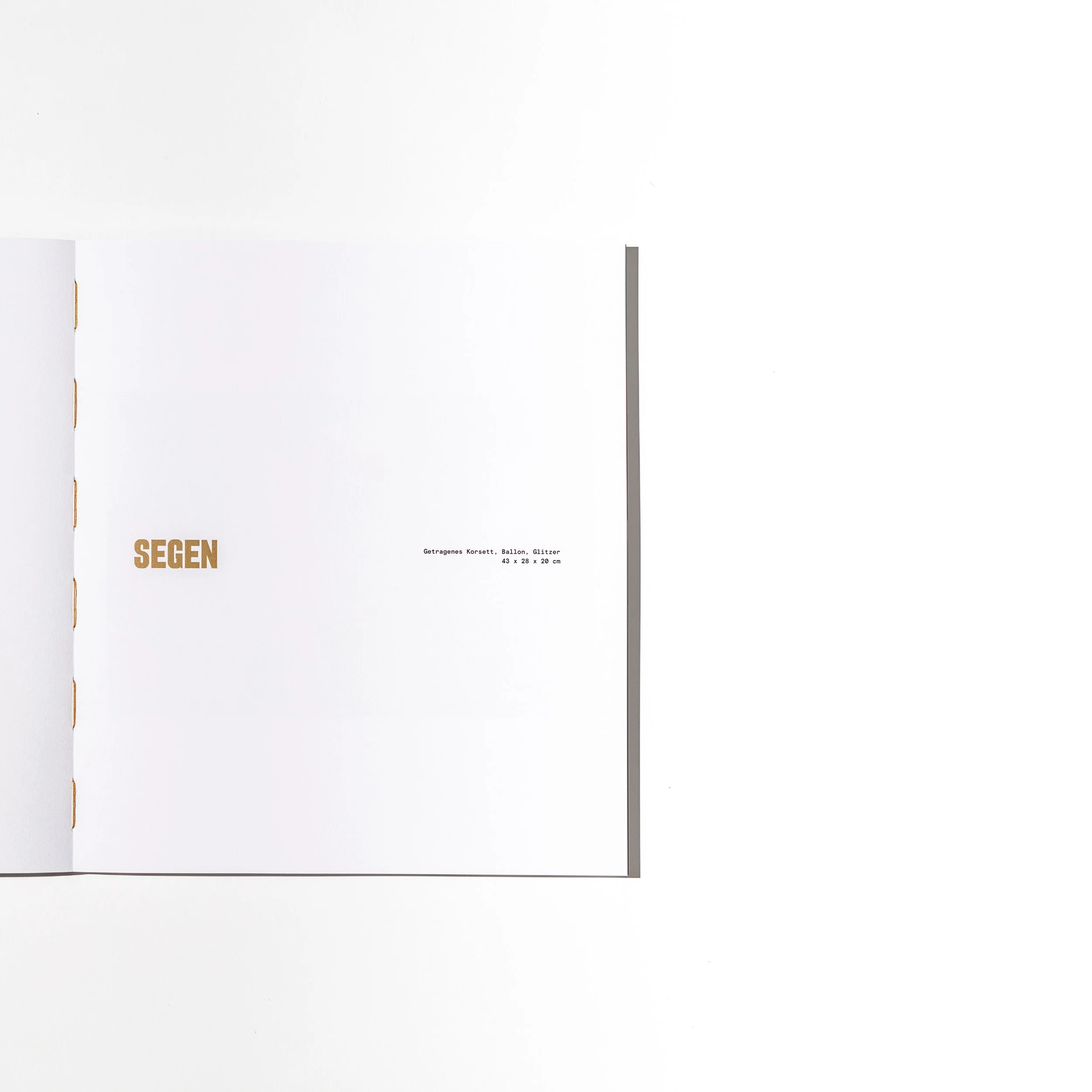 Marla Bloch Ausstellungskatalog Skulptur - Segen Detail