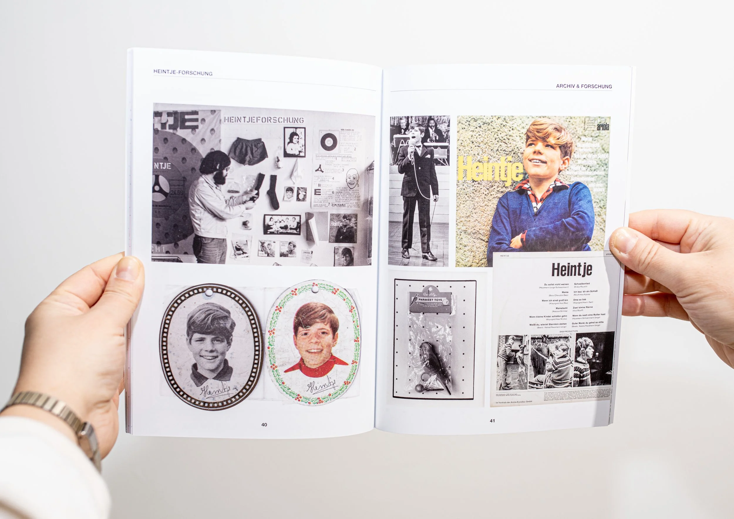 Dieter Glasmacher Katalog - Übersicht Materialsammlung