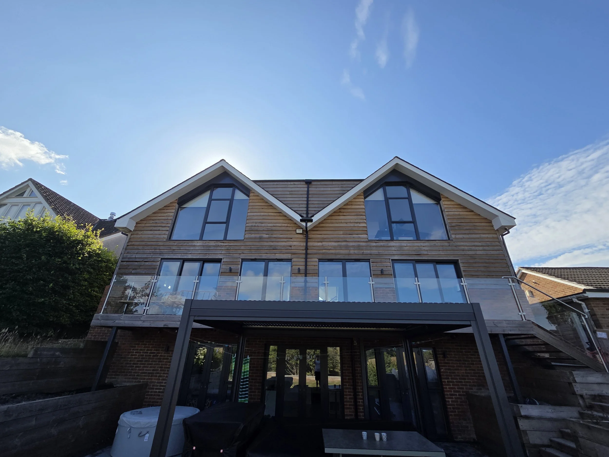 house with 3M installed