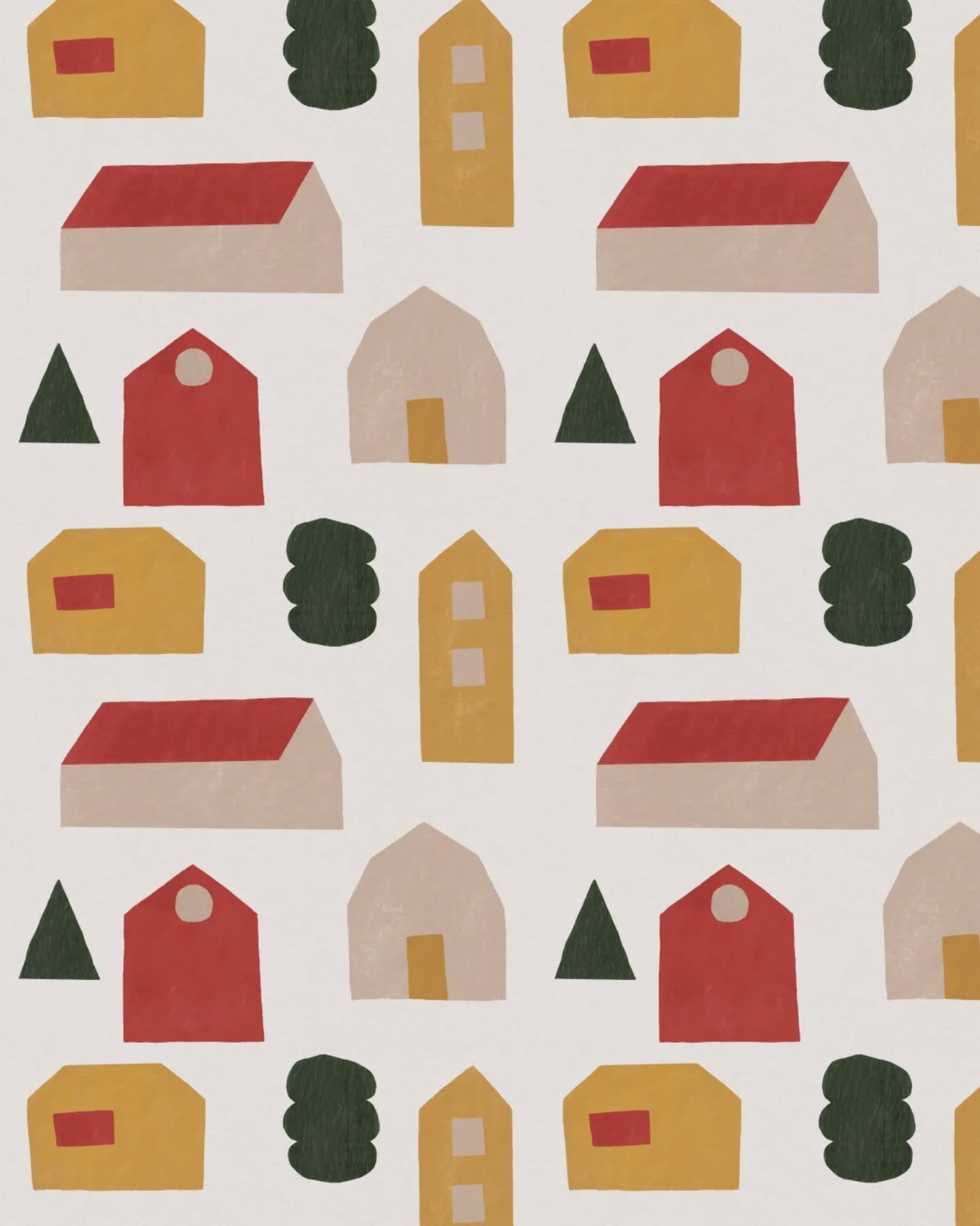 🎄Decked out Decor🎄
I love to decorate some corner of my house with a little winter village! 
I'd love to see this design on some wrapping paper! 

Challenge hosted by 
@thehappylittlemaker
@jennykoland
@krissy_mast_art
@dreasdoodles 
@bee_creates 
