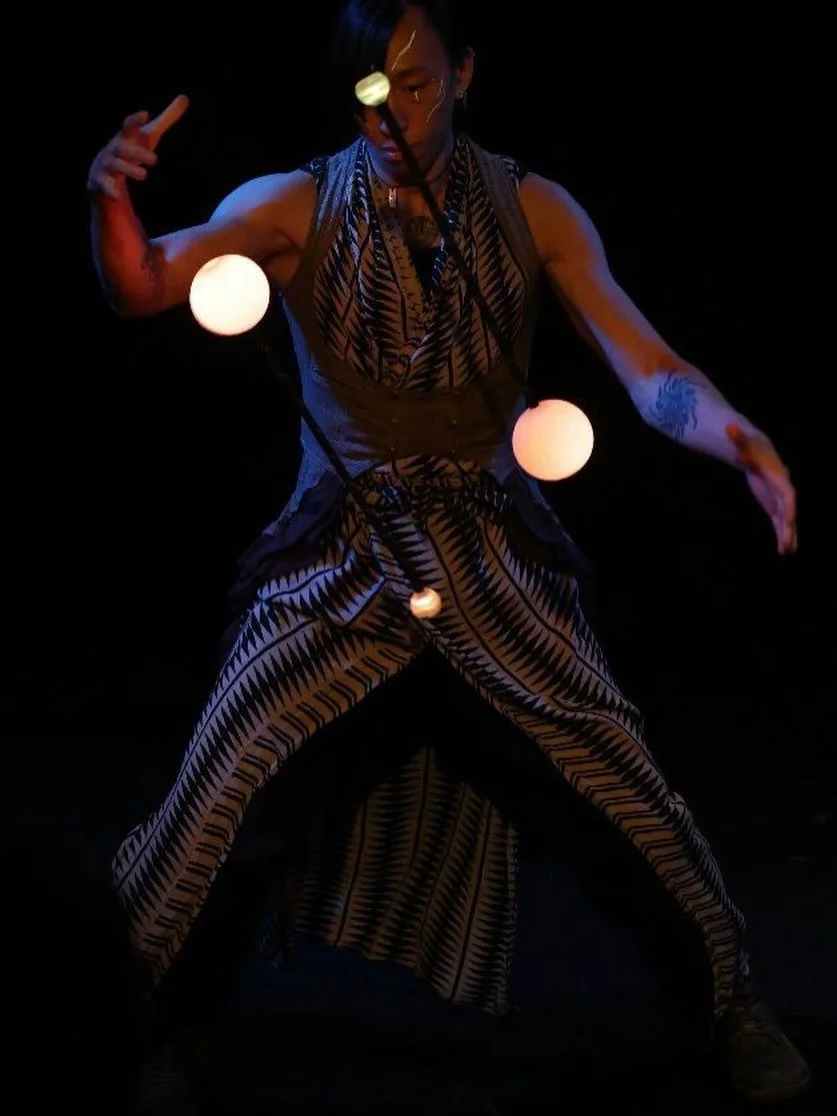 We can&rsquo;t wait to watch the illuminated wizardry Calyx Lumina (@calyx.lumina ) brings to Get Lifted 4 Gaza&hellip;.. one not to miss! Thank you for your support! ✨🍉💫

&mdash;&mdash;-

Calyx Lumina is a prop manipulation wizard specialising in 