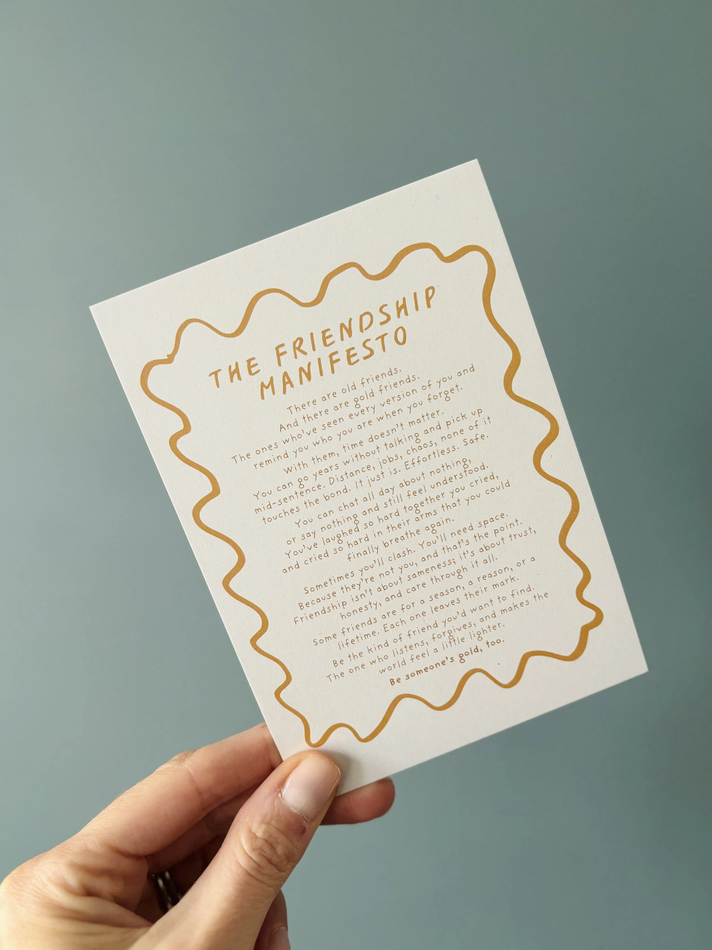 friendhsip manifesto postcard blue wall.jpg