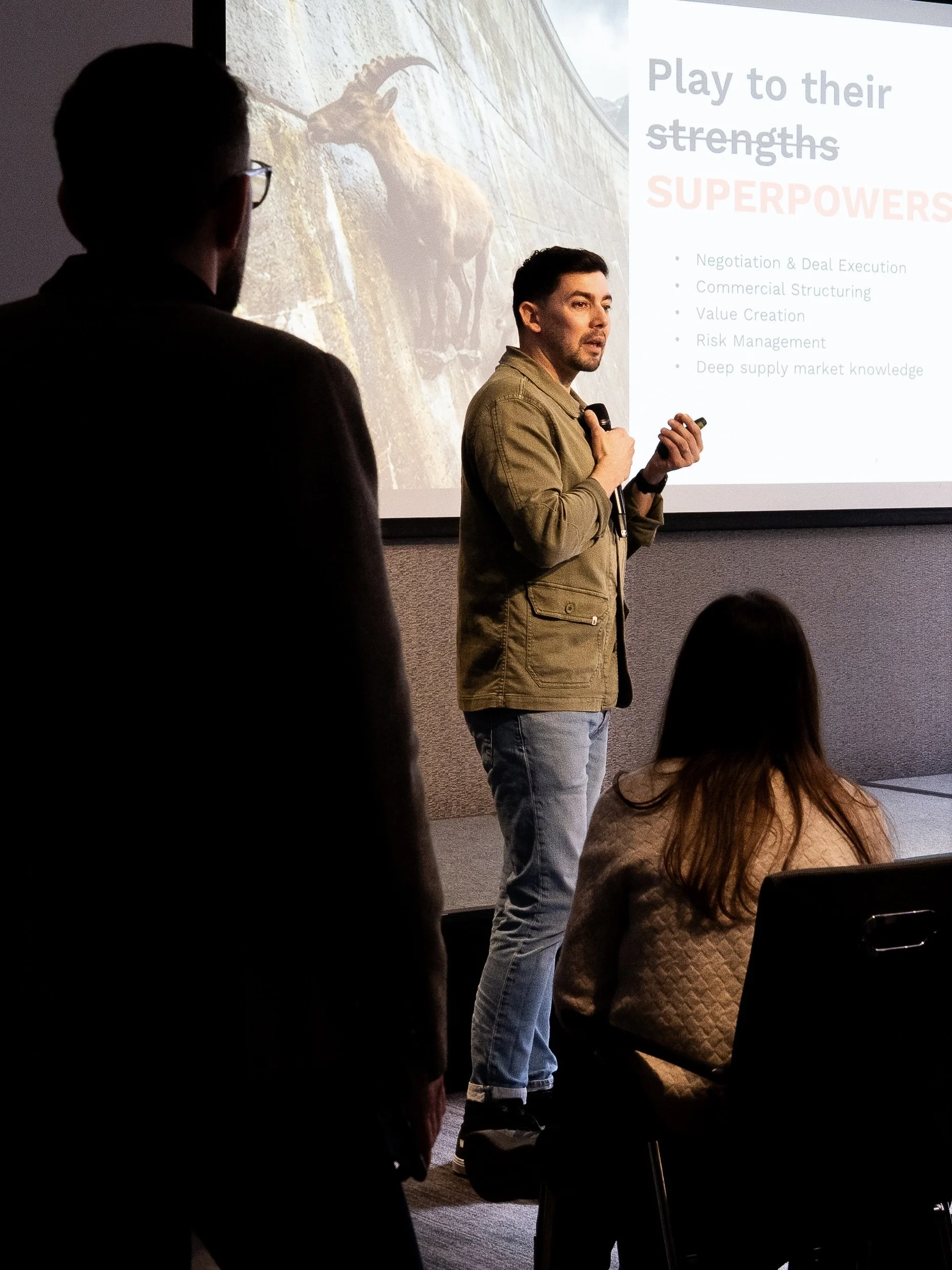 Go and do what you’re good at…