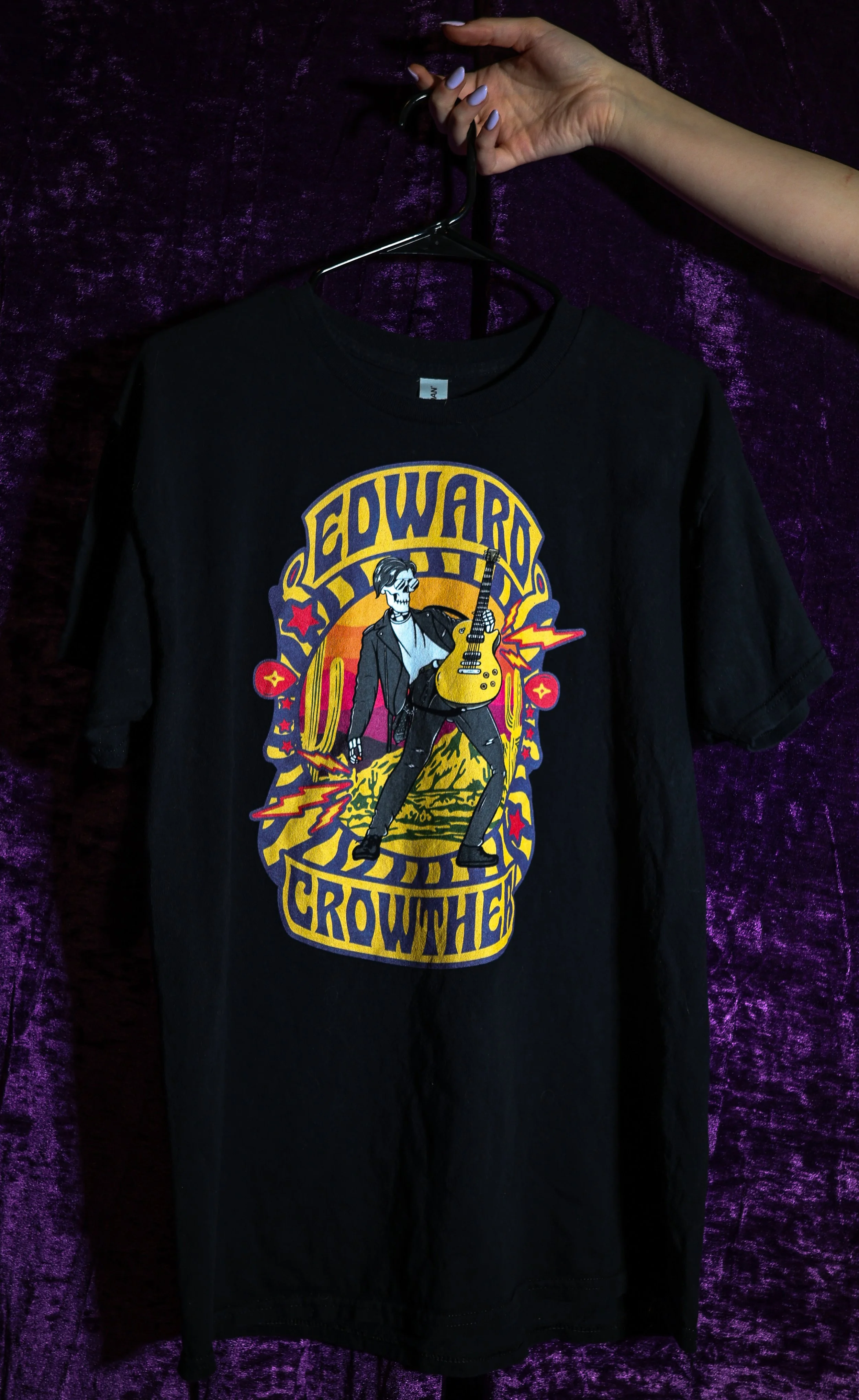 Edward Crowther Graphic T-Shirt Black