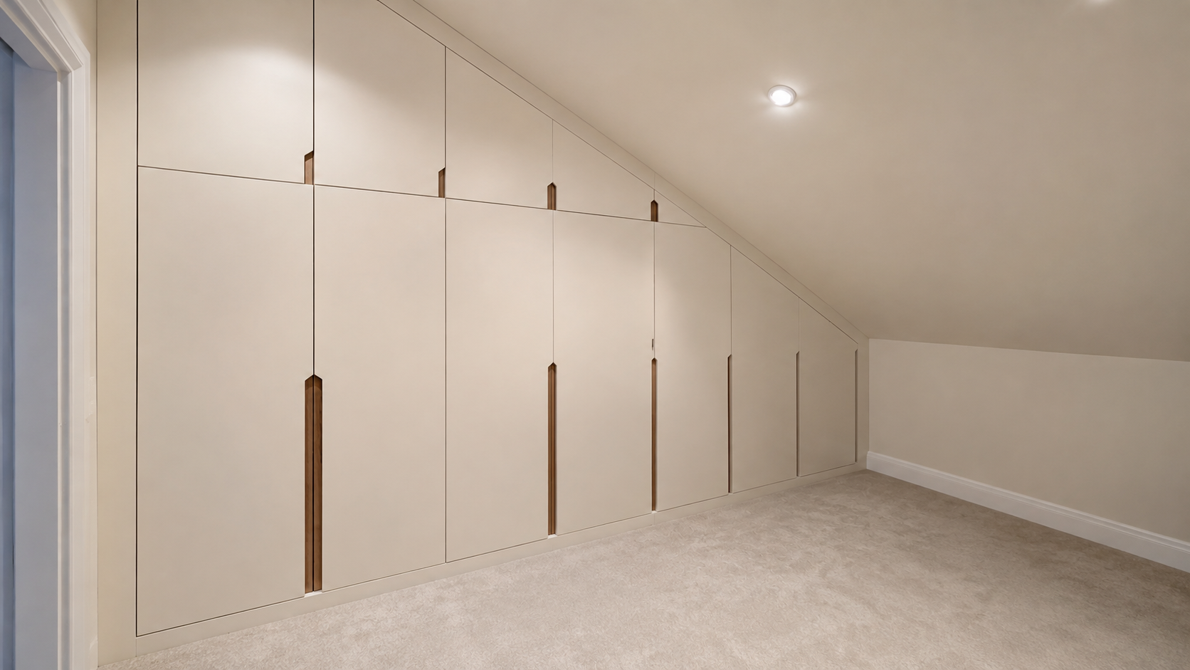 Making the Most of Awkward Spaces: Bespoke Fitted Wardrobes for a Loft Room