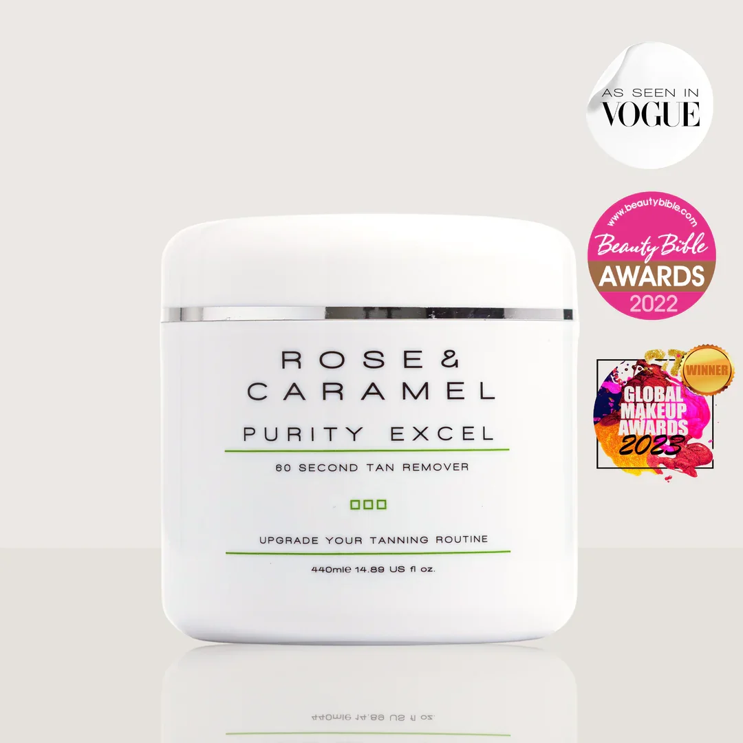 Rose & Caramel Purity Excel 60 Second Tan Remover