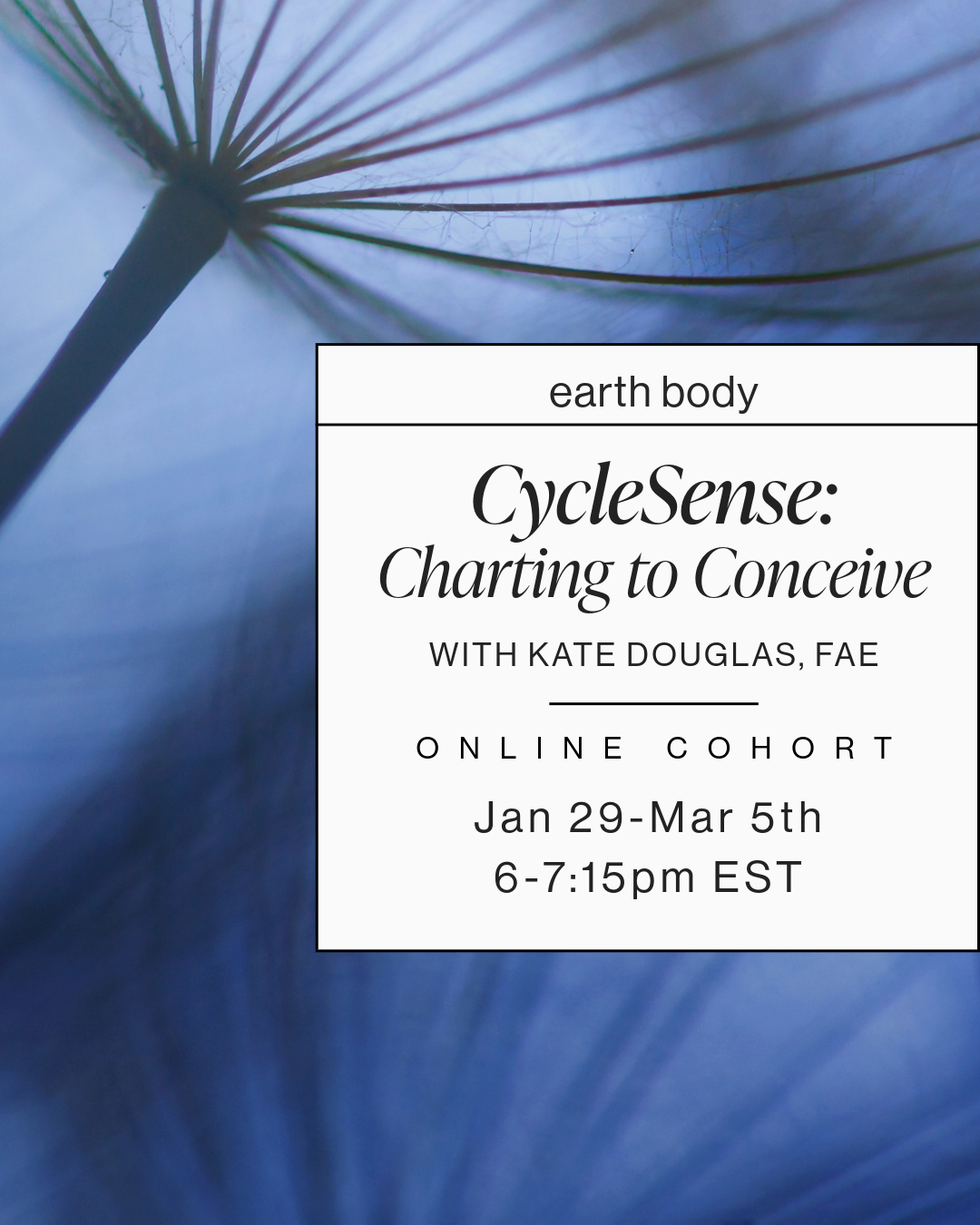 CycleSense: Charting to Conceive with Kate Douglas