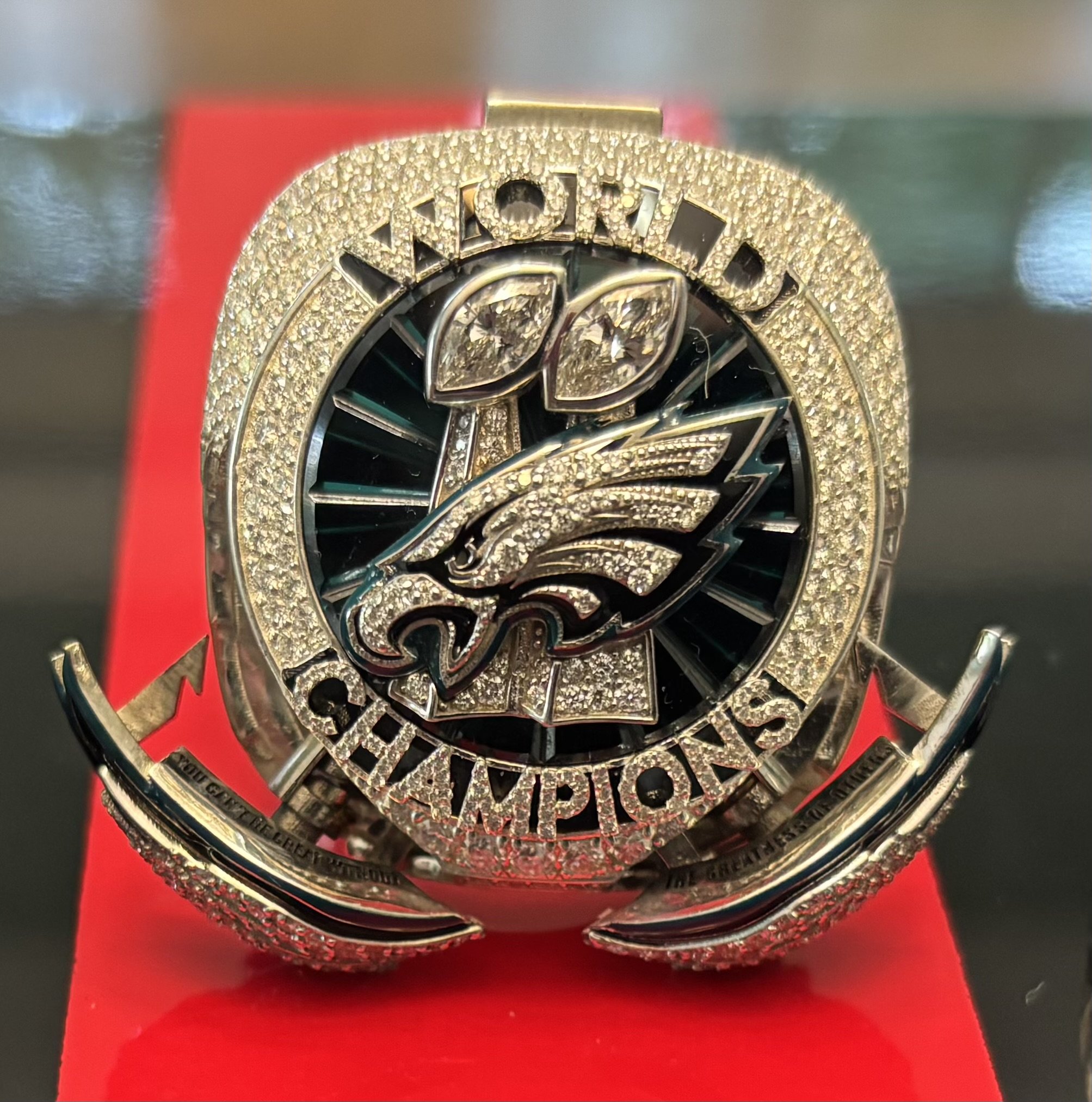 Philadelphia Eagles Super Bowl LIX Championship Team Ring