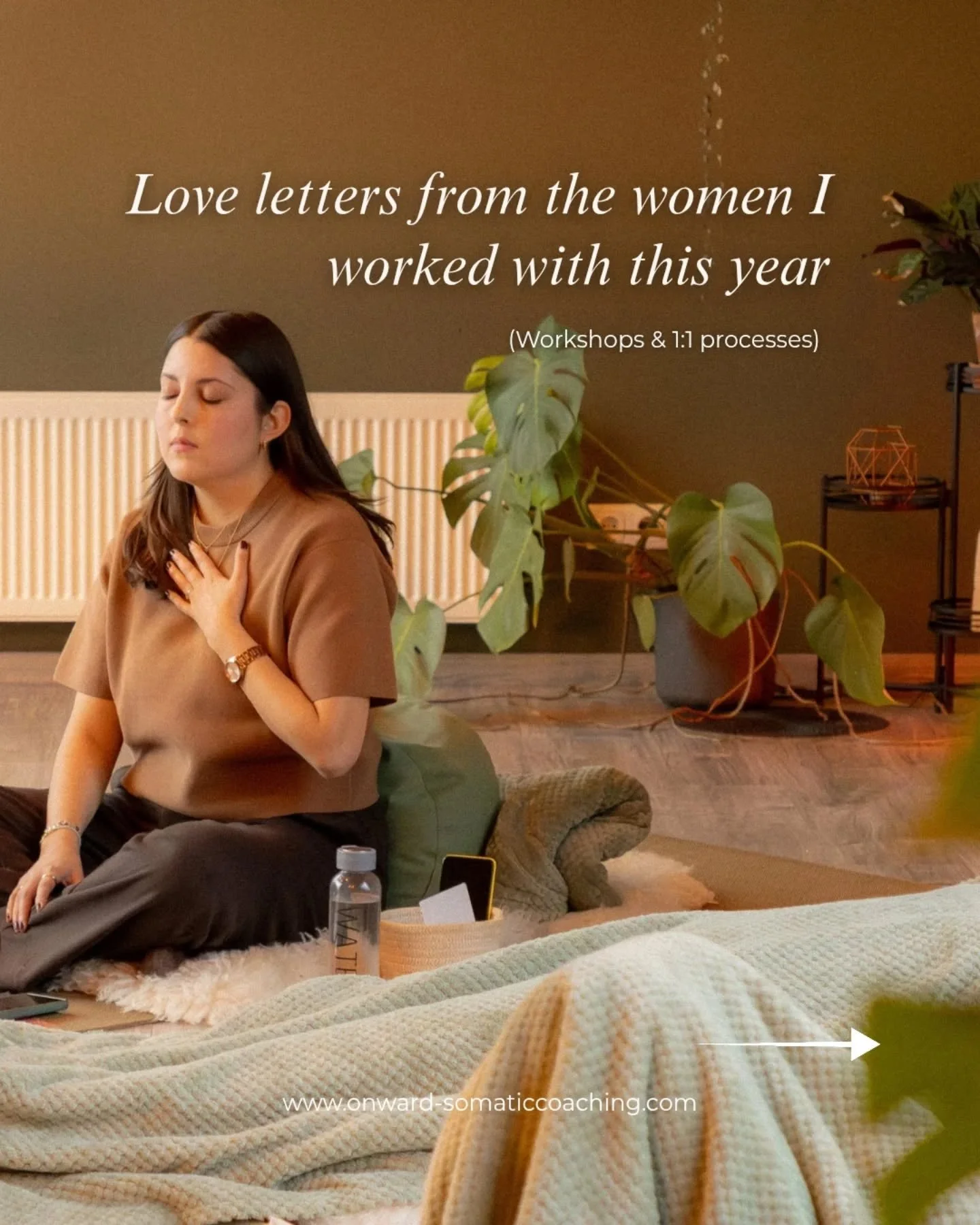 I am beyond grateful for every person who trusted me this year, who opened themselves to exploring parts that are often painful and very vulnerable. 

It is an honor to be of service and to support women in their personal paths of discovery, I love b