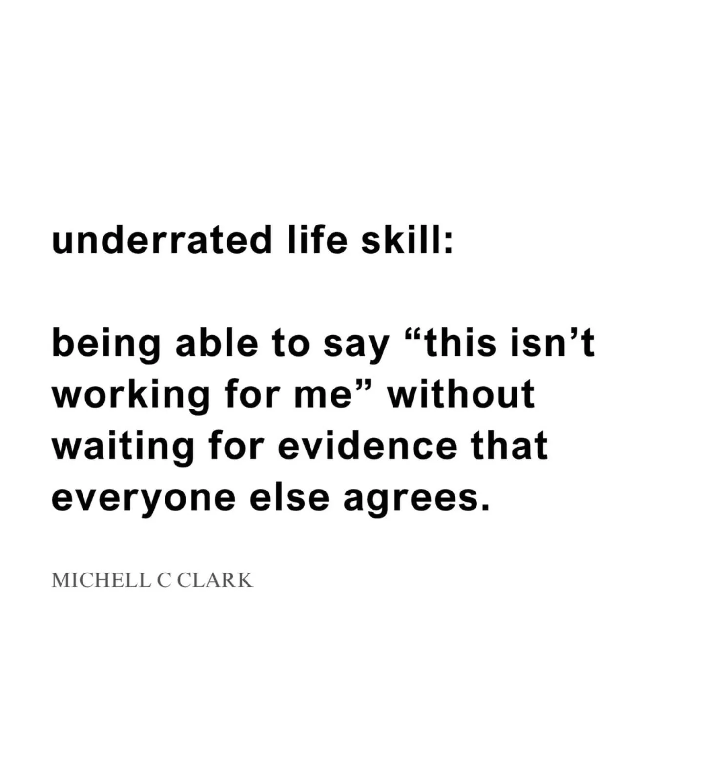 You don't need validation, just more self-love and trust.