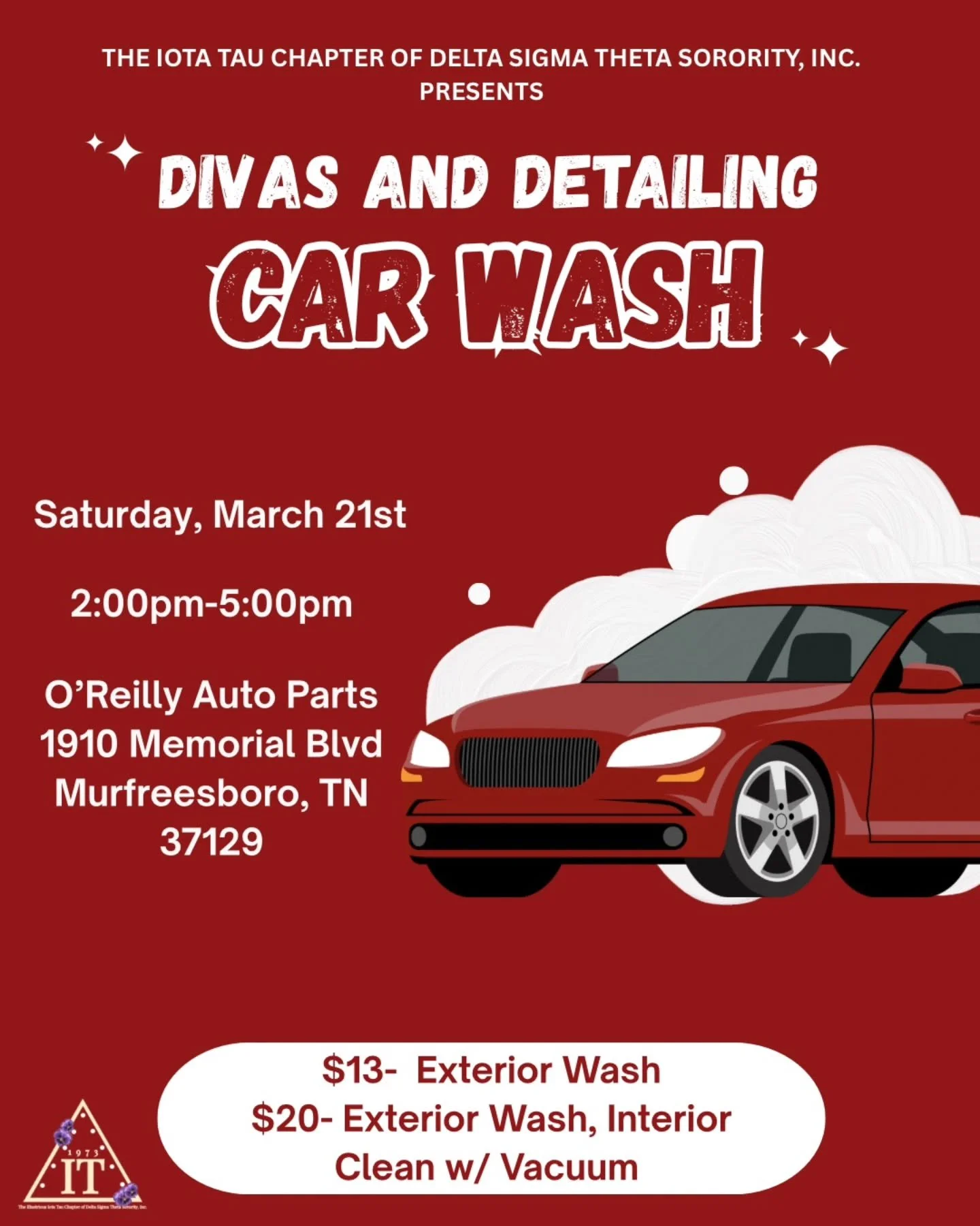 Get your car washed!!!!