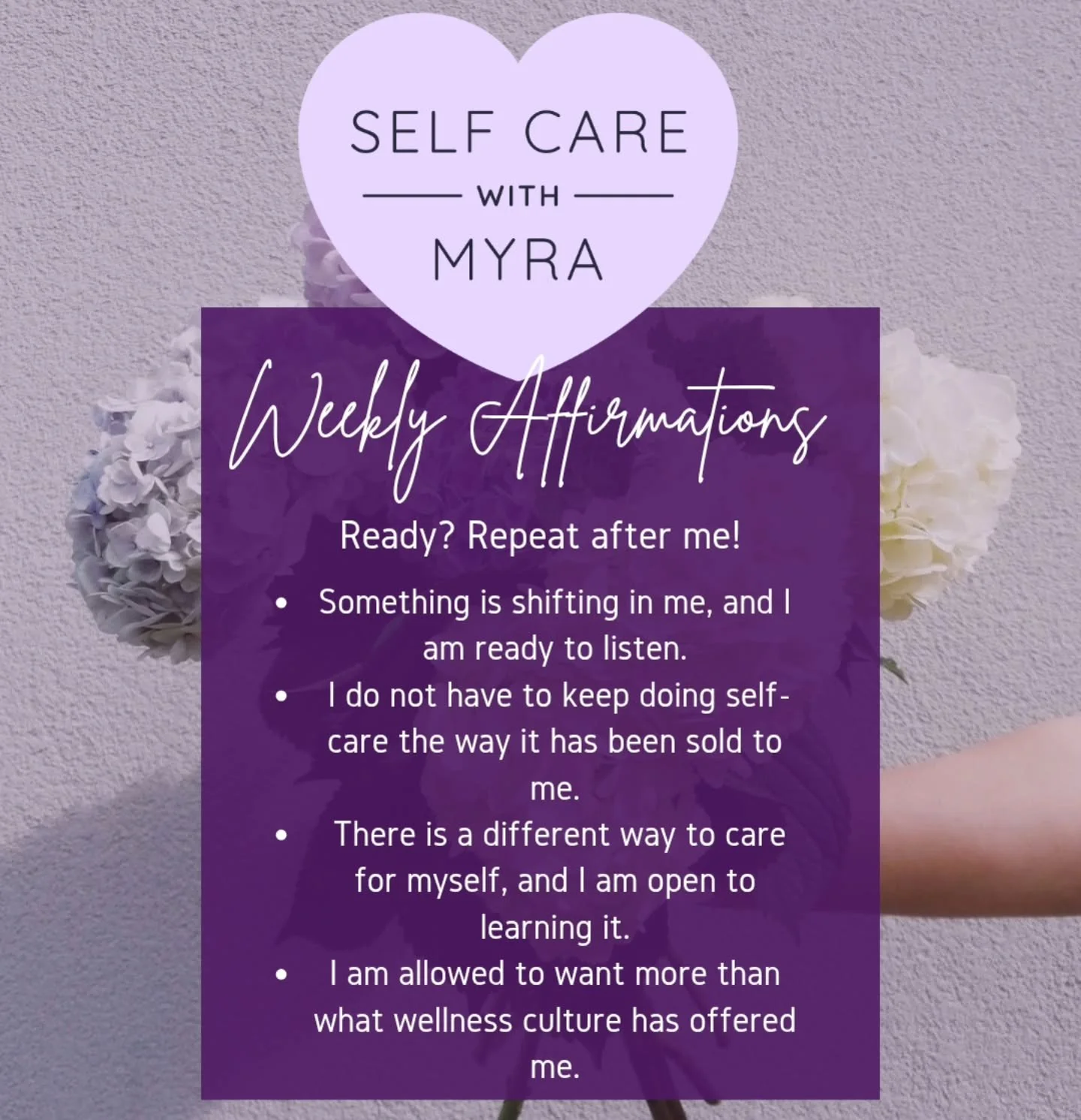 Take what you need and leave the rest 
#affirmations #selfcare #selfcarewithMyra #MentalHealthMatters #mindfulness