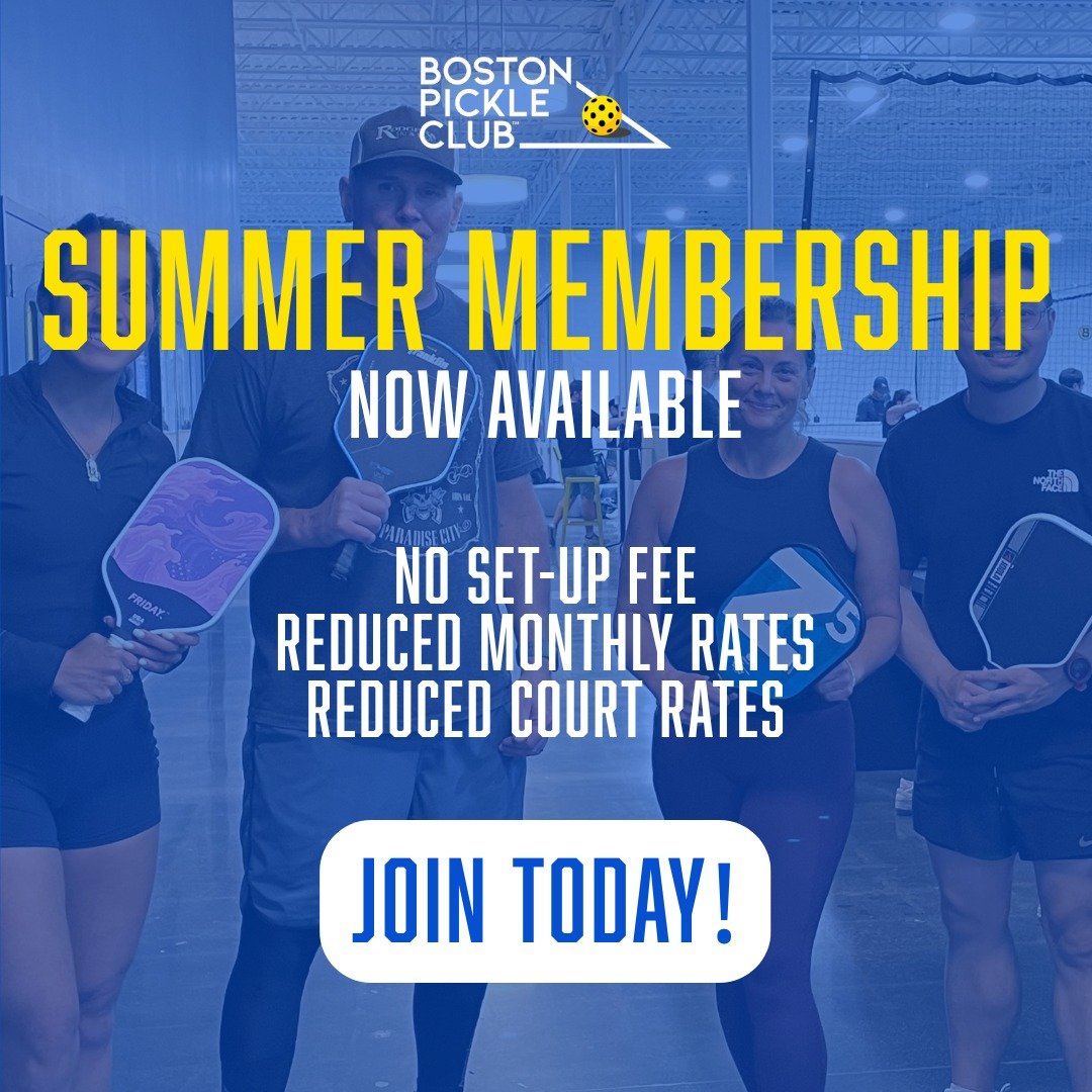 Summer Memberships are available now! From now through August 31, memberships are available at a reduced rate, and no set up fee. In addition, our court and program rates have been reduced for the Summer. There is not better time to join than right n