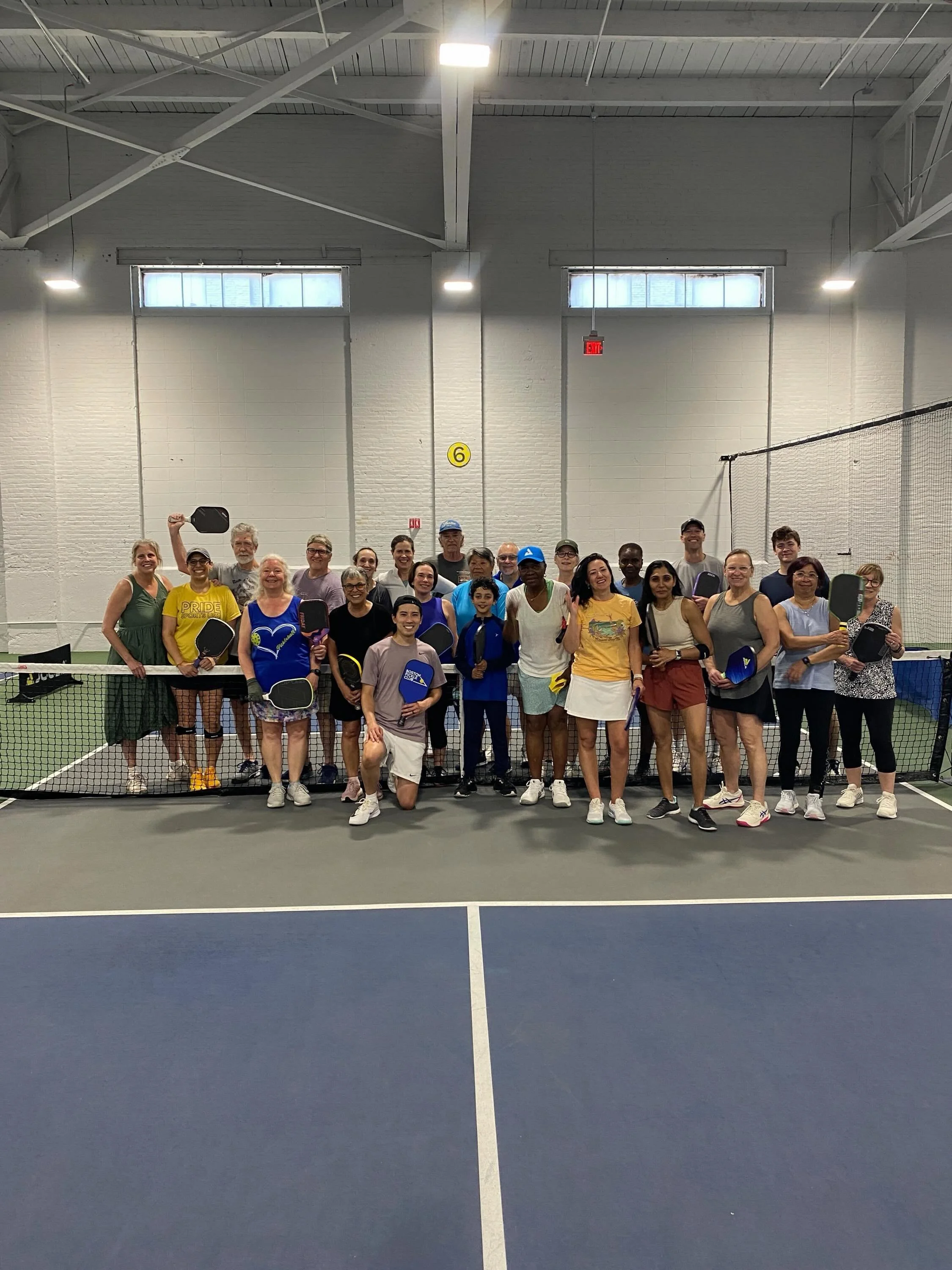 There was a lot to appreciate this past Sunday in Hyde Park! We are thankful to be part of such a great community with the best members. Thank you to our local partners for the donations! #bostonpickleclub #memberappreciation #indoorpickleball