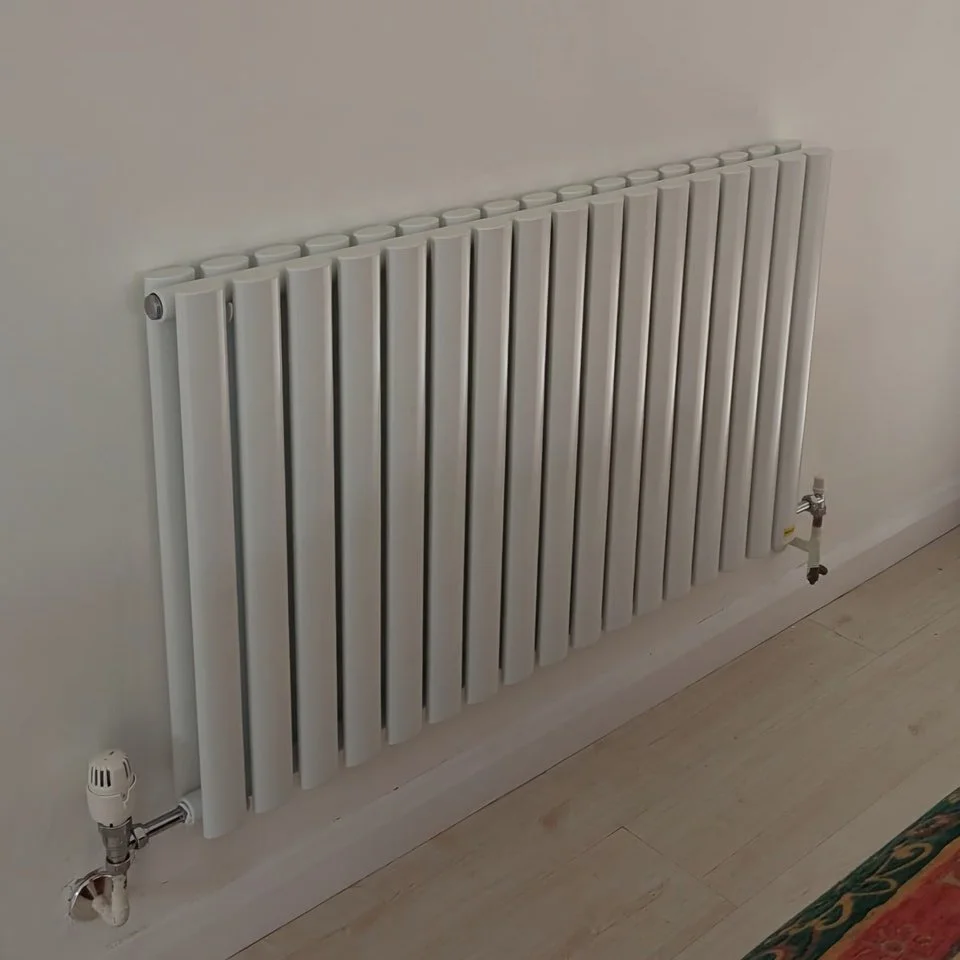 This week, we installed some new white designer column rads. A lovely new addition to this customers home.
 #eastyorkshiregasservices #gasfitter #gasengineer #plumber #plumberhull