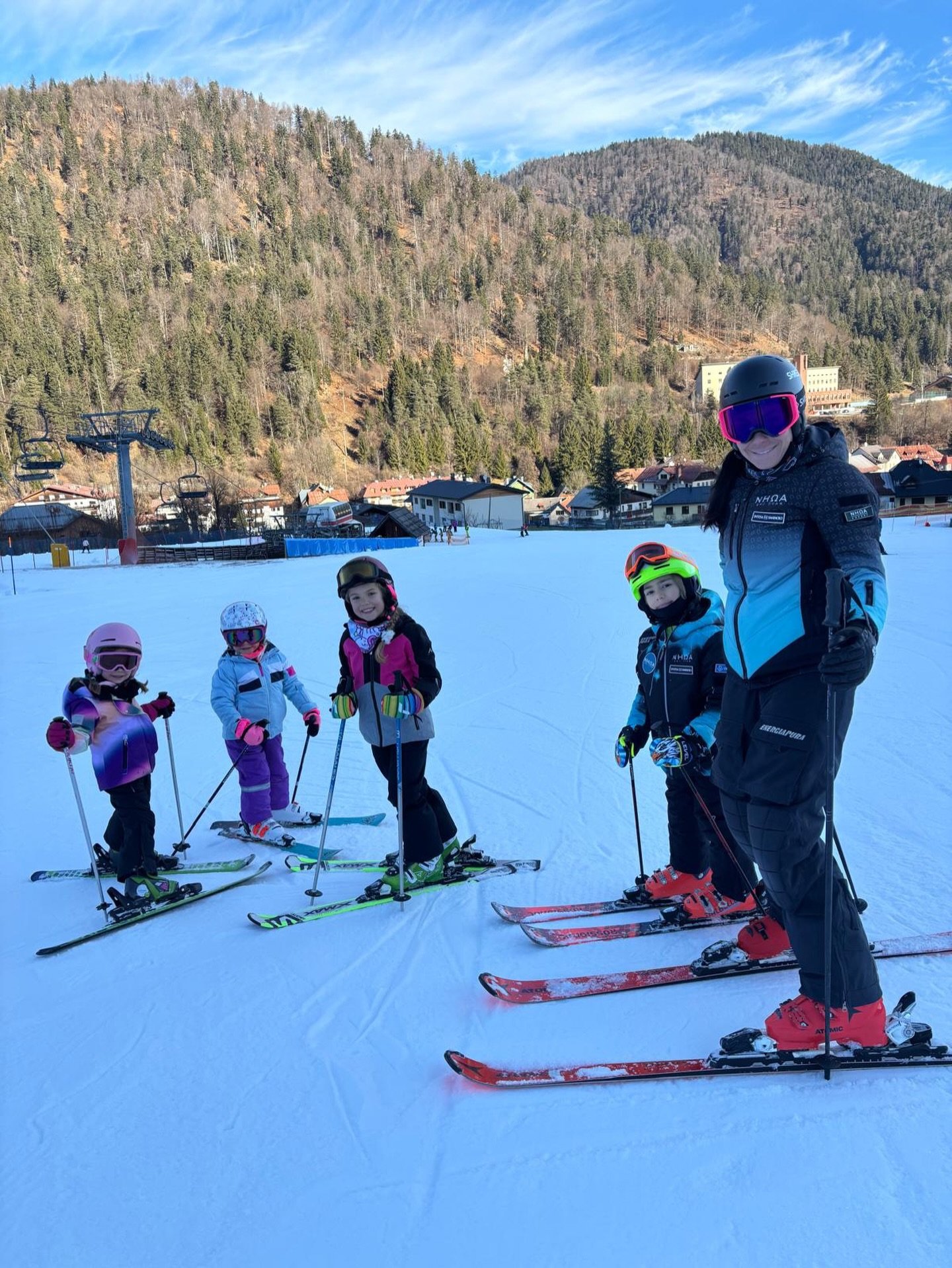 Anche i nostri SuperBaby sono tornati in pista assieme alla loro coach, Sara Albano! #NHOAskiTeam #Tarvisio
