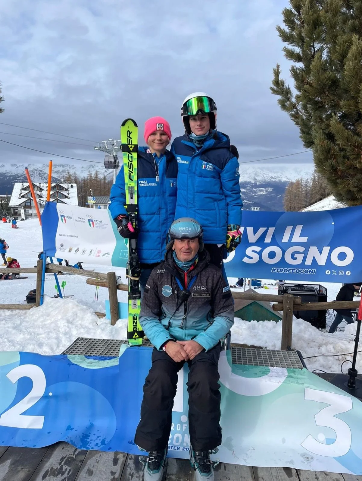 Trofeo CONI 🇮🇹❄️
Day 2 a Pila, questa volta con lo SL Ragazzi e tanta intensit&agrave; in pista 🔥 

Ottimo 2&deg; e 5&deg; posto per Olivia Kamp e Ludovica Bressan nella fase nazionale del Trofeo CONI 💪 performance importanti, soprattutto in un c