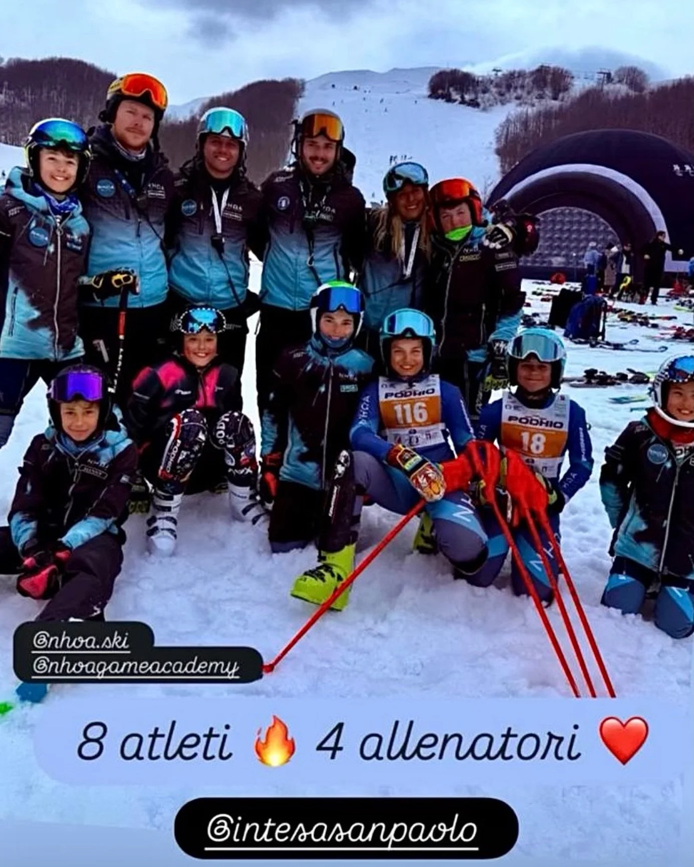 Nei momenti che contano davvero&hellip; esce tutto. ❄️⛷️

Escono i valori, esce il lavoro fatto ogni giorno, ma soprattutto esce l&rsquo;unione.
Perch&eacute; &egrave; proprio negli eventi importanti che capisci chi sei&hellip; e chi hai accanto.

NH