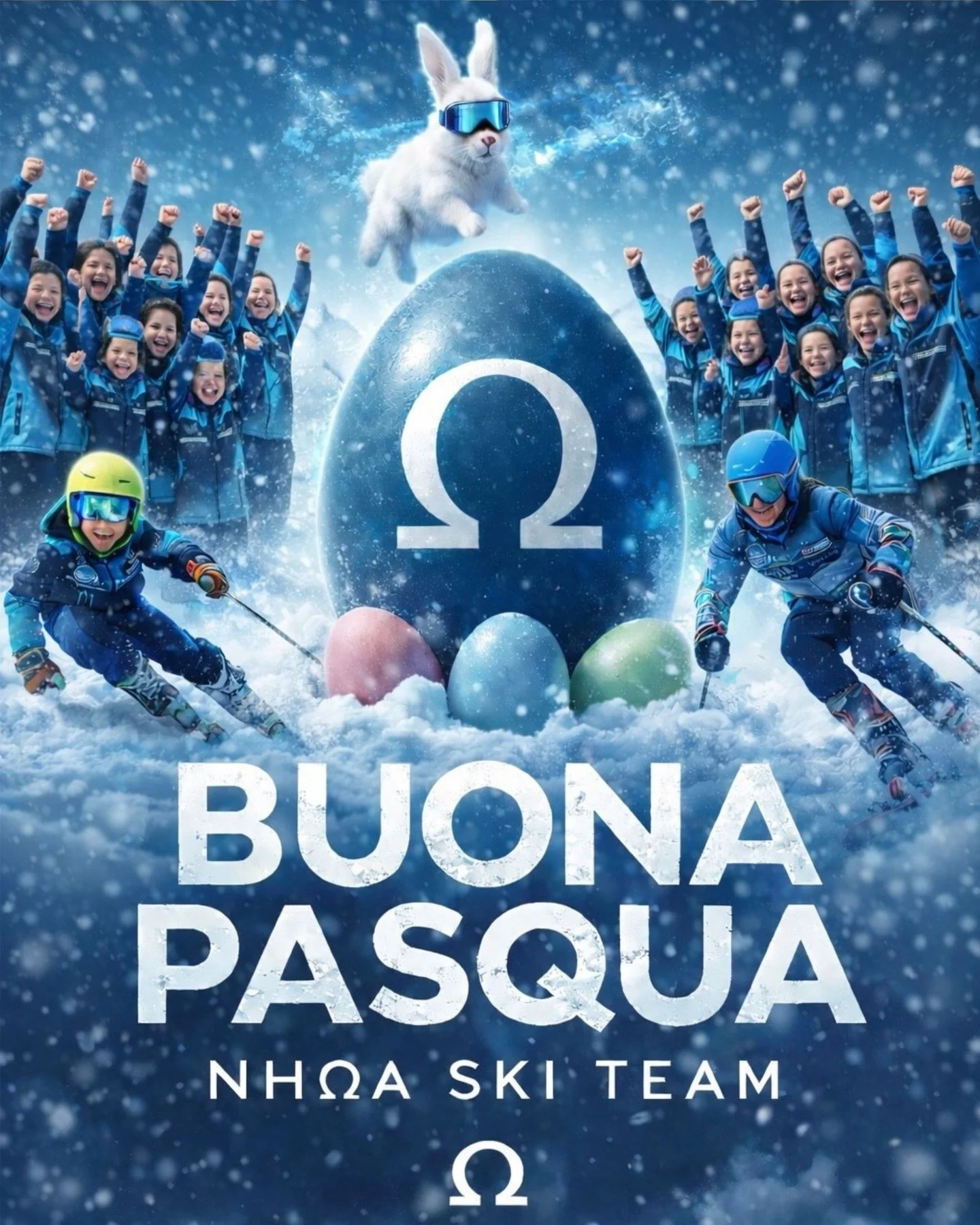 Buona Pasqua ❤️&zwj;🔥⛷️

Tra una porta e l&rsquo;altra, tra una caduta e una risata, quello che conta davvero &egrave; questo:
esserci, insieme.

Grandi, piccoli&hellip; stessa energia. Stessa passione. Stesso spirito NHOA.

E mentre qualcuno festeg
