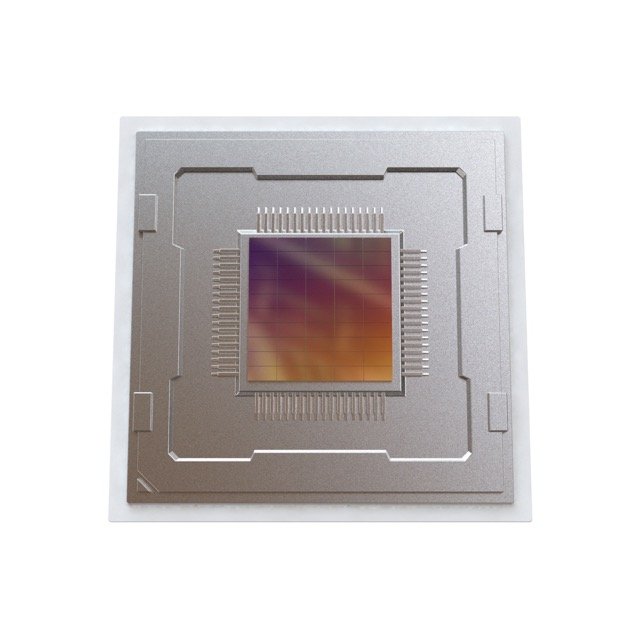Precision fabricated computer chip model created for corporate technology exhibitions