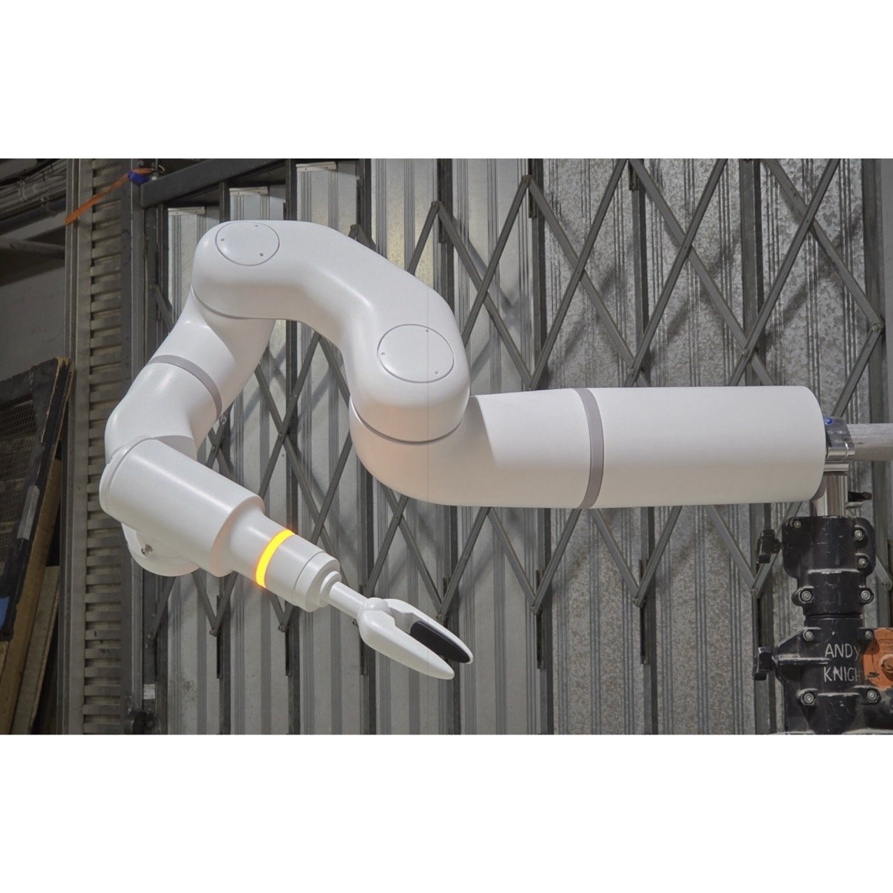 Collaborative robotic arm model fabricated for PWC technology showcase