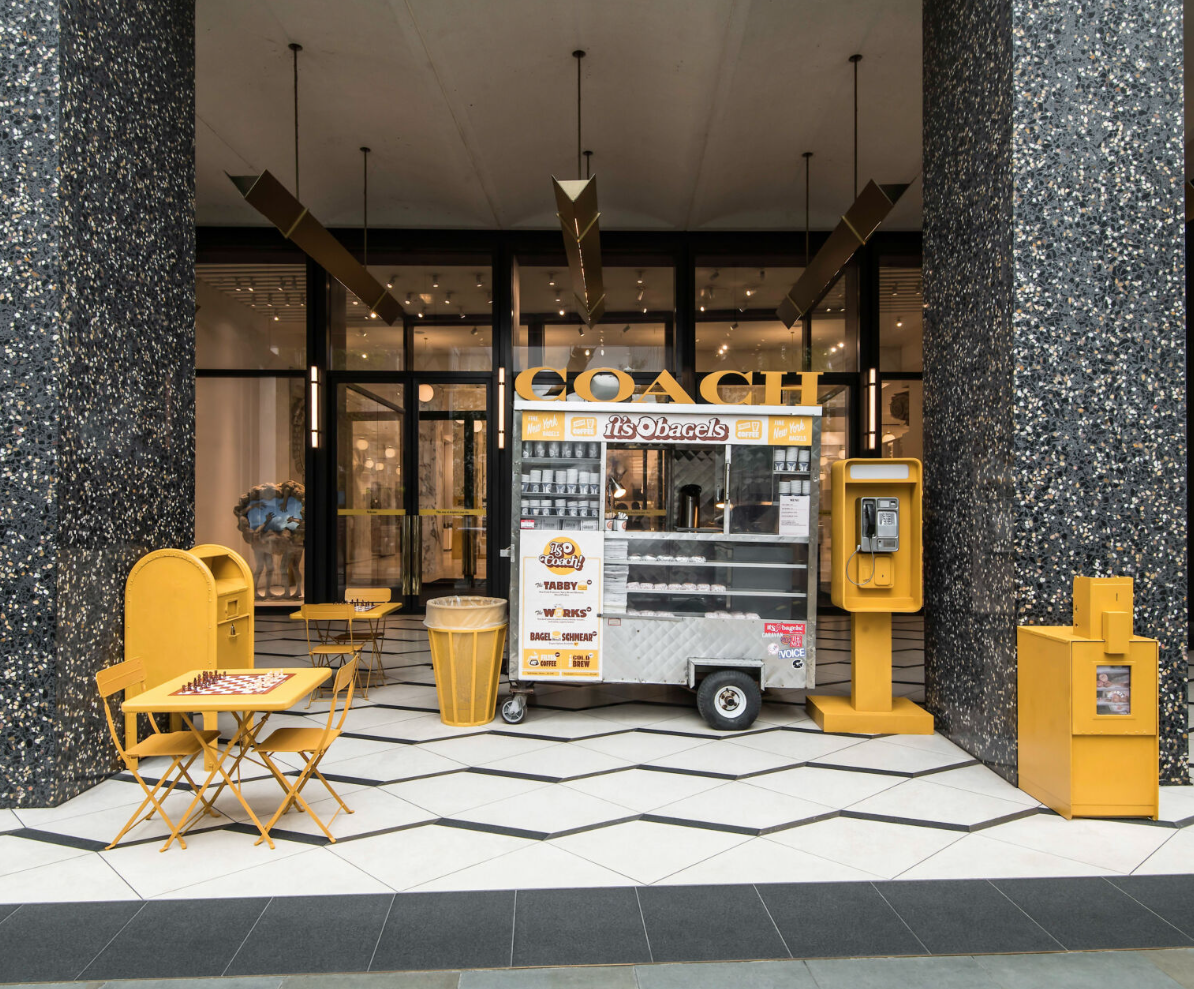 Coach × It’s Bagels – London Pop-Up Event