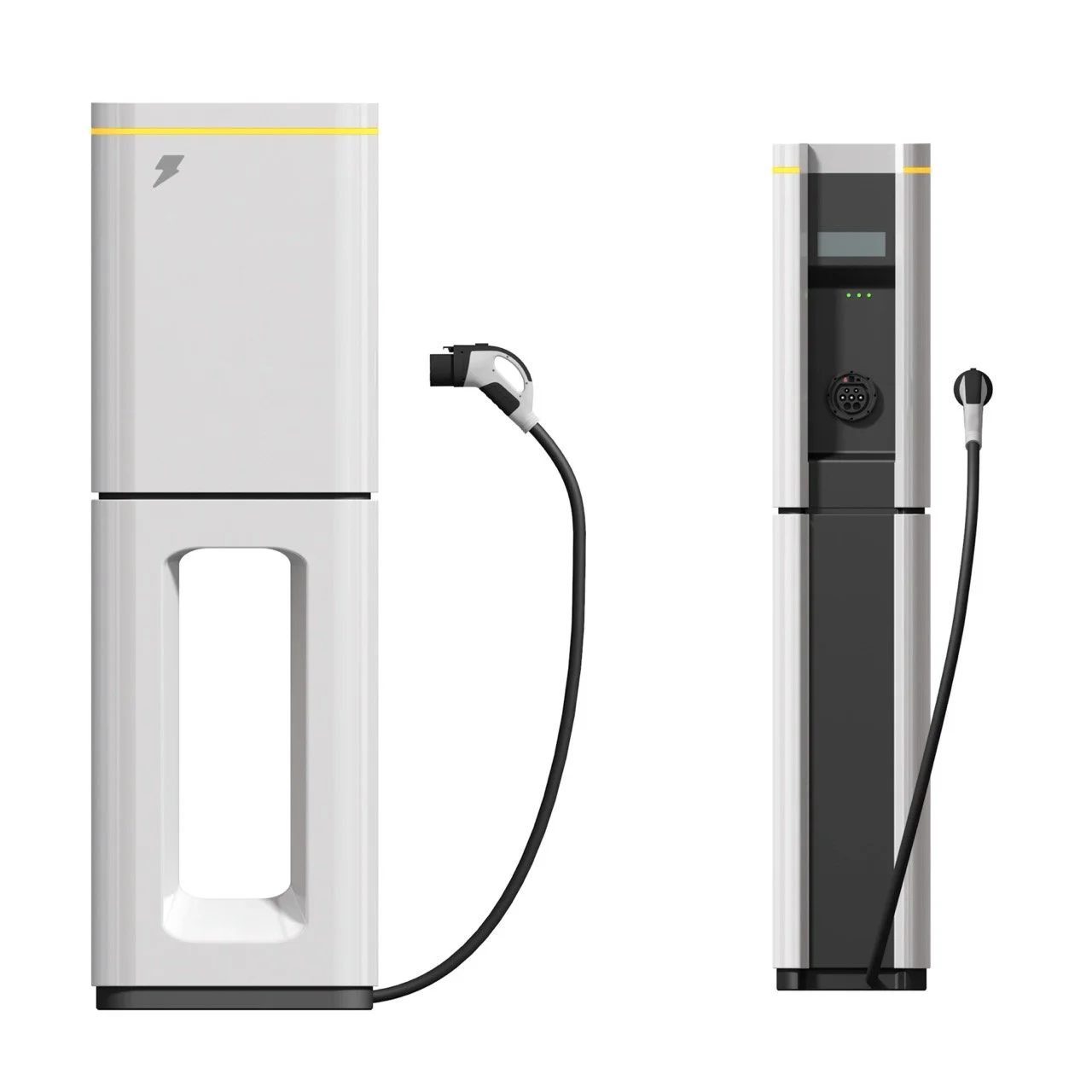 Large-scale charging station display fabricated for experiential marketing and events