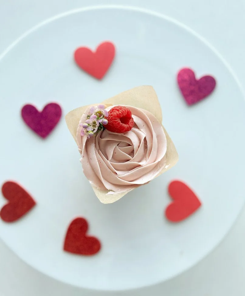 Chocolate & Berries Cupcake
