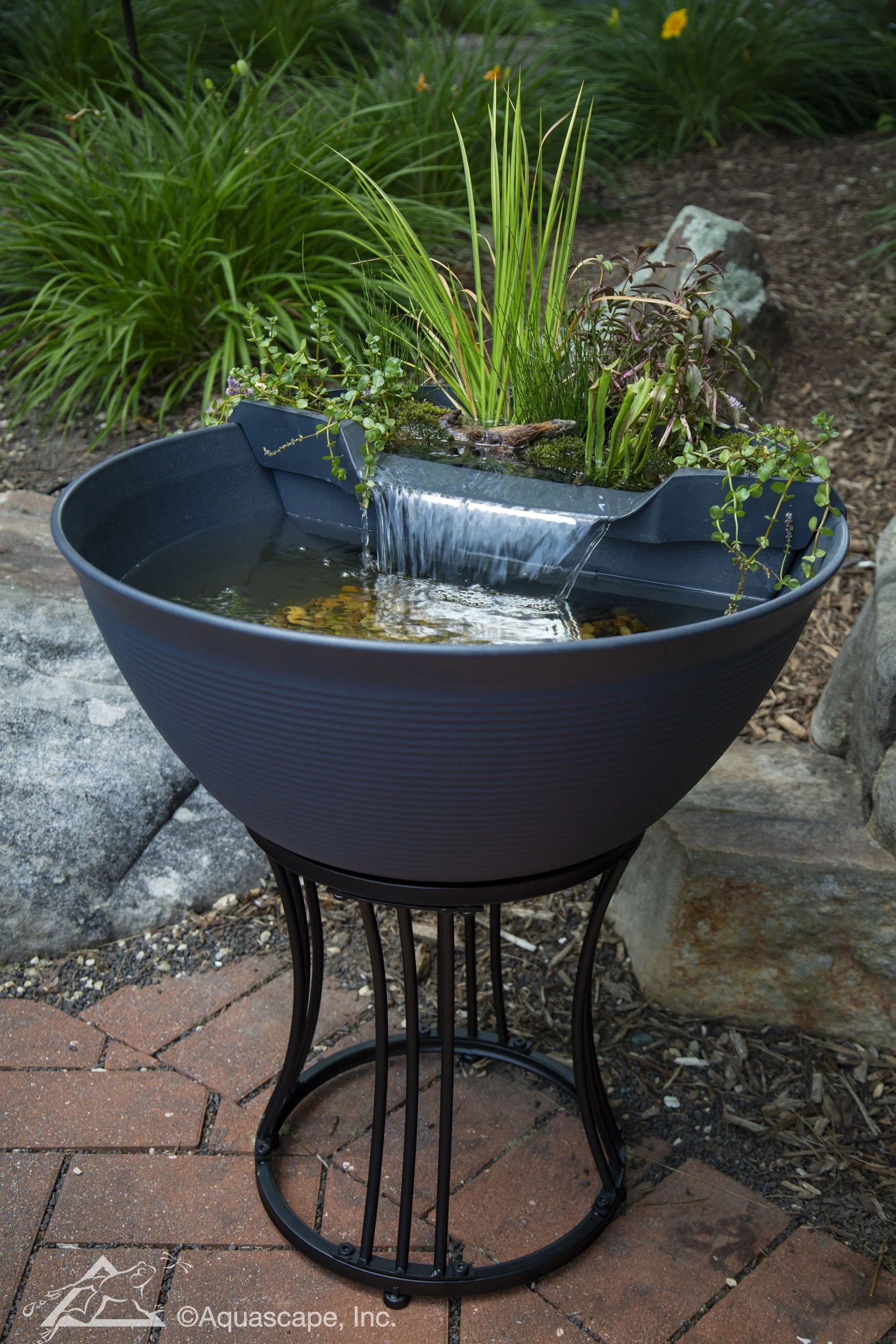 mini pond for water noise and sound