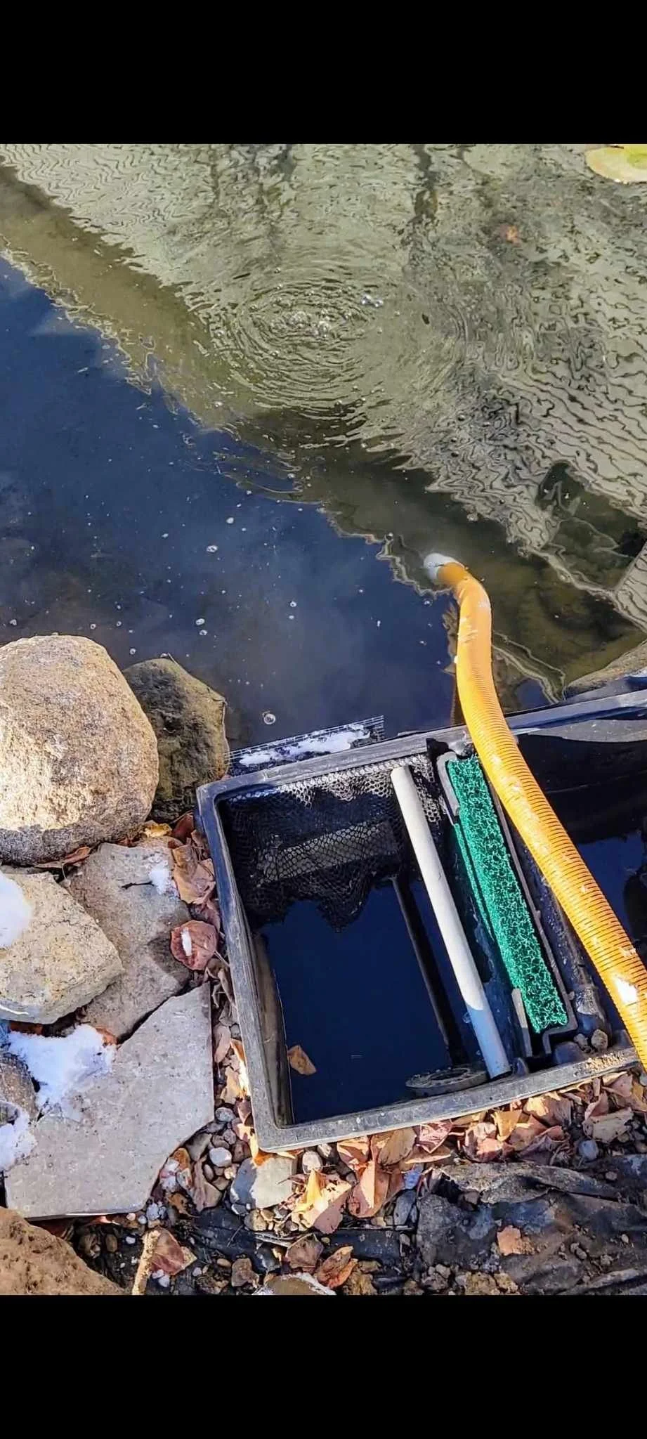 Pond Exploratory Drain and Cleaning — Superior Ponds