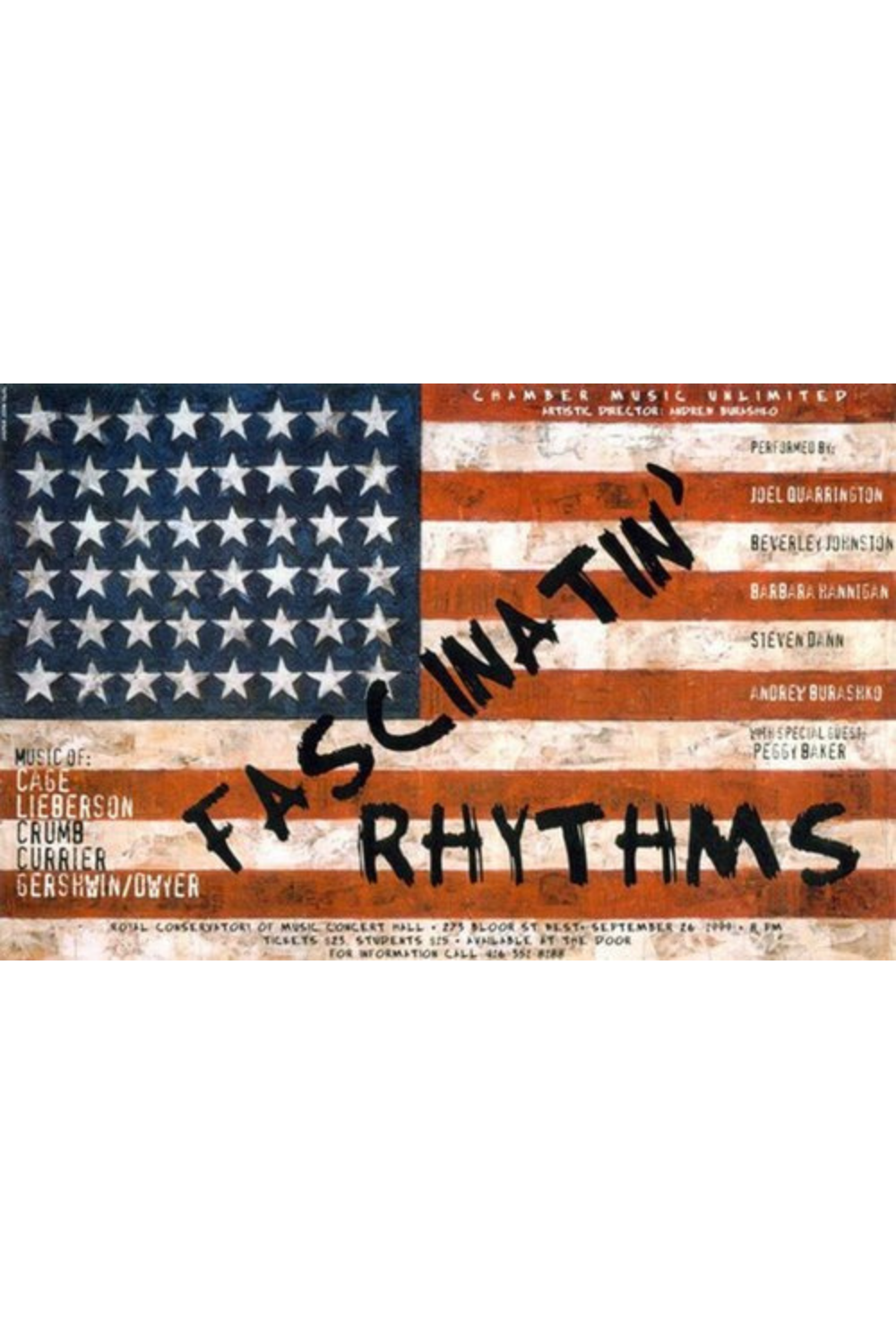 CBC Radio 2, In Performance Broadcast - Fascinatin' Rhythms (1999) 